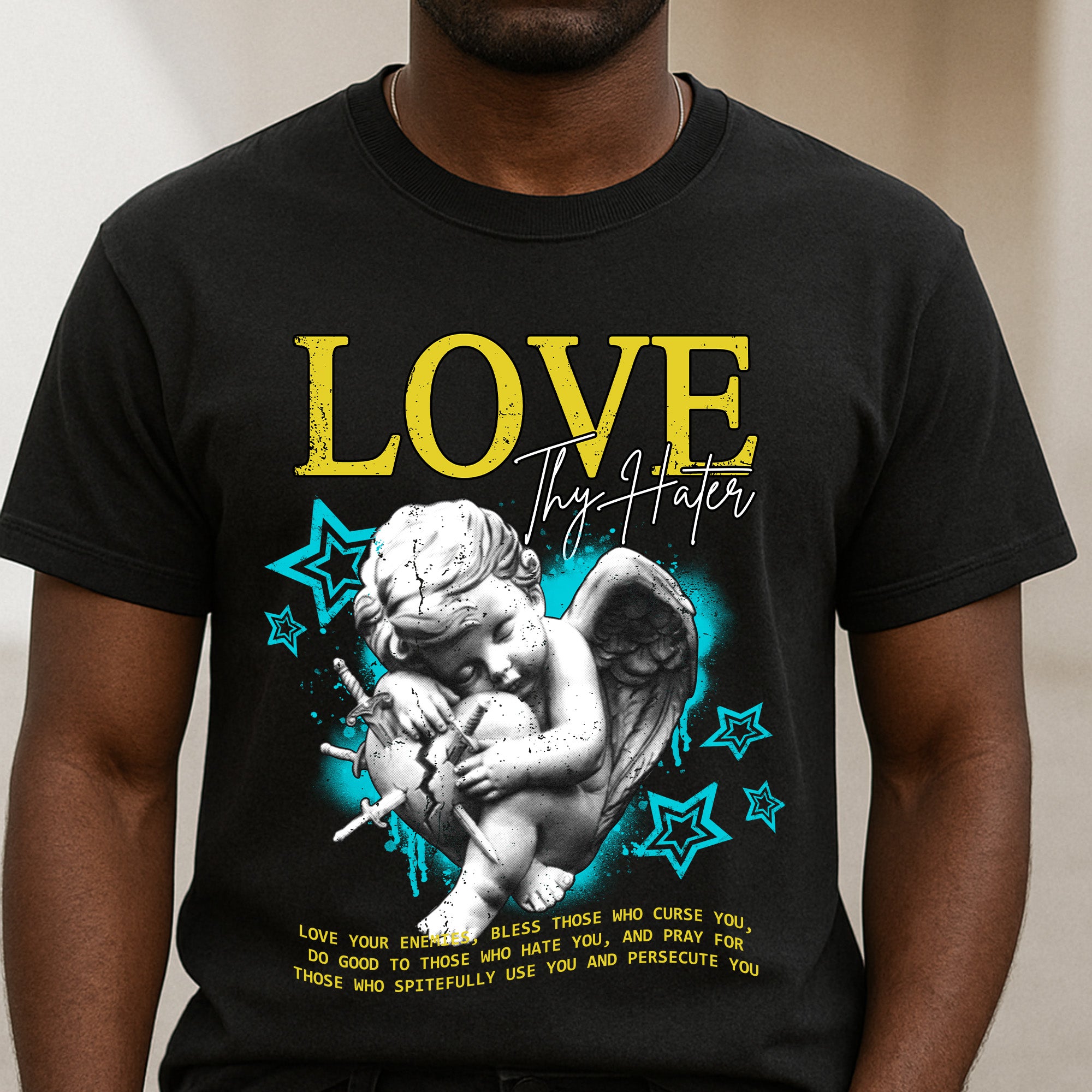 11s Gamma Blue Love Thy Hater Premium T-shirt
