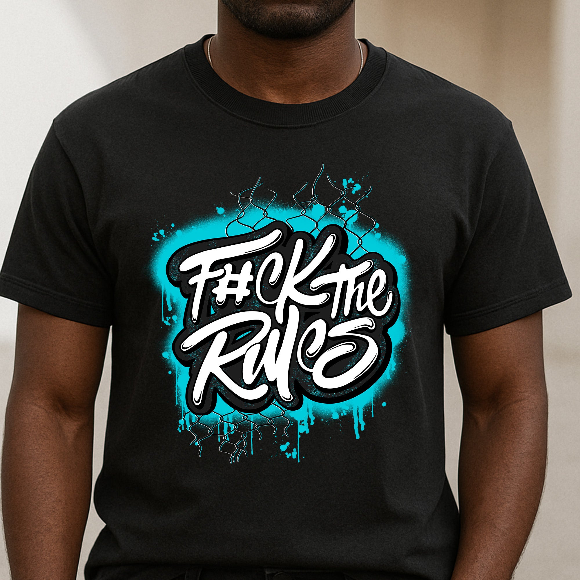 11s Gamma Blue F#ck The Rules Premium T-shirt