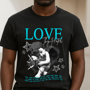 11s Gamma Blue Love Thy Hater Premium T-shirt