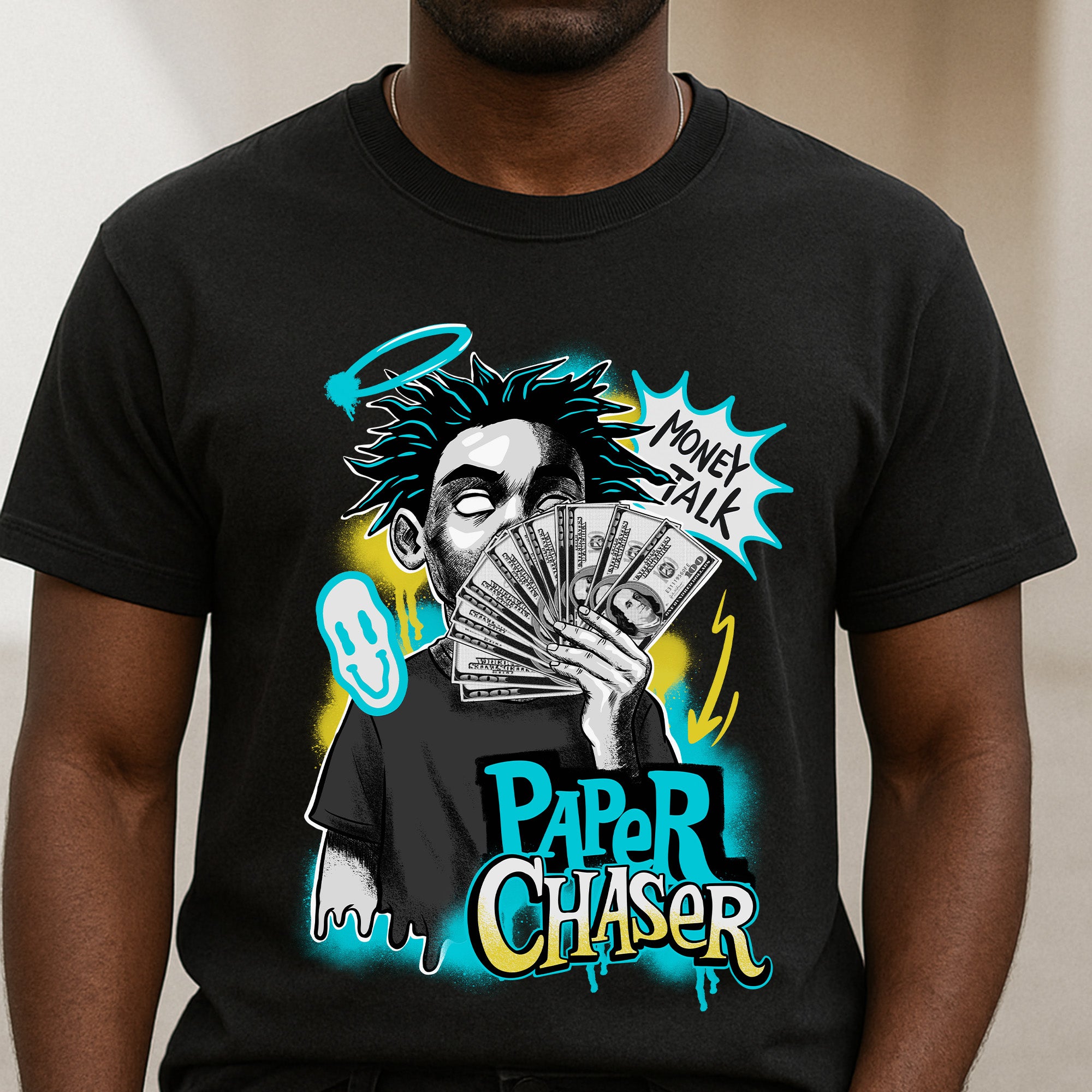 11s Gamma Blue Paper Chaser Premium T-shirt
