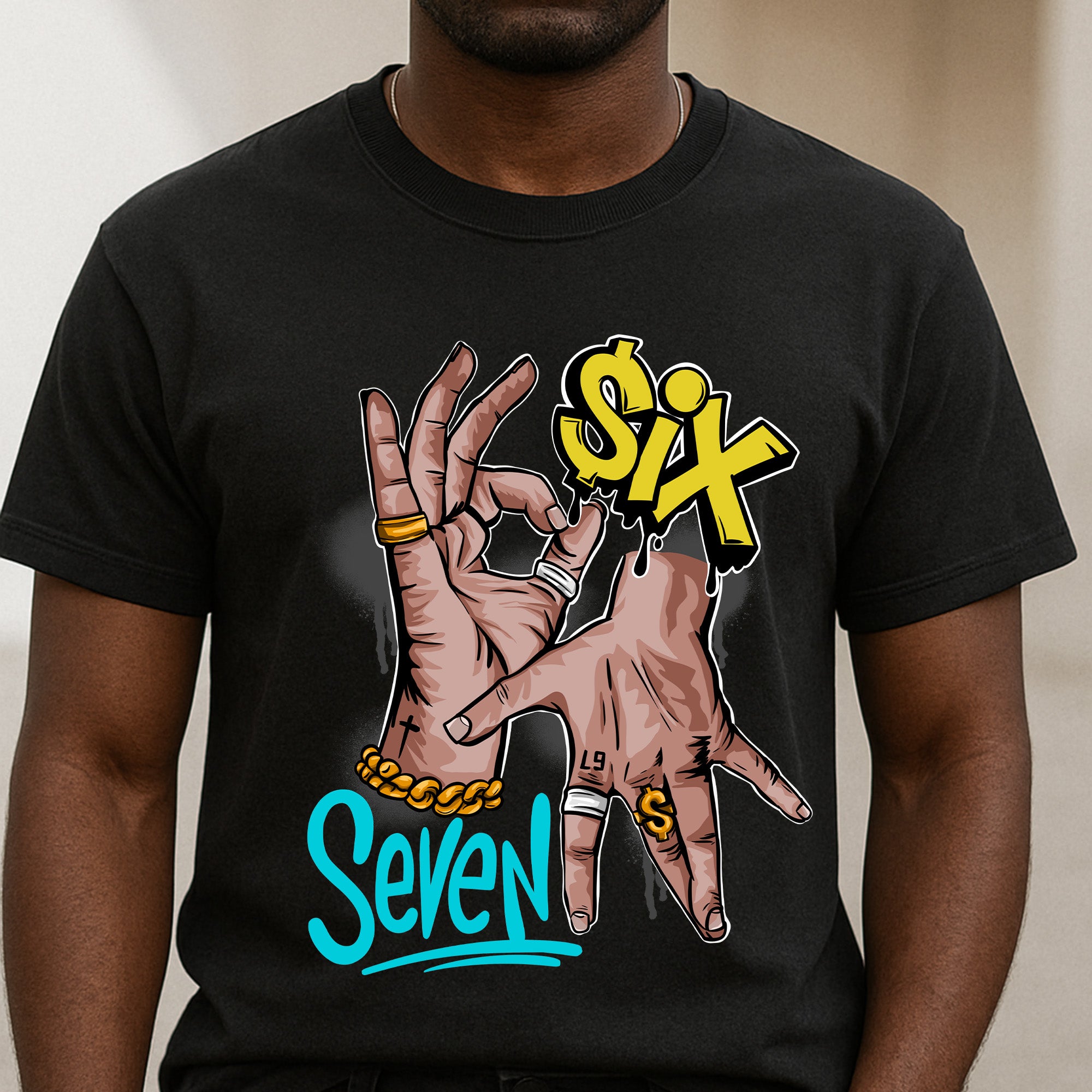 11s Gamma Blue Six Seven Premium T-shirt