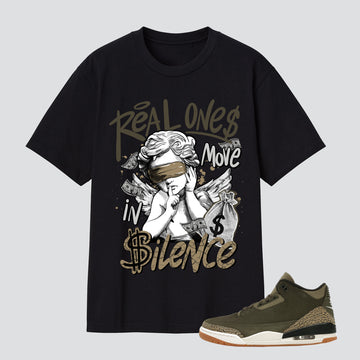 3 Retro Family Affair Real One Move In Silence Premium T-shirt