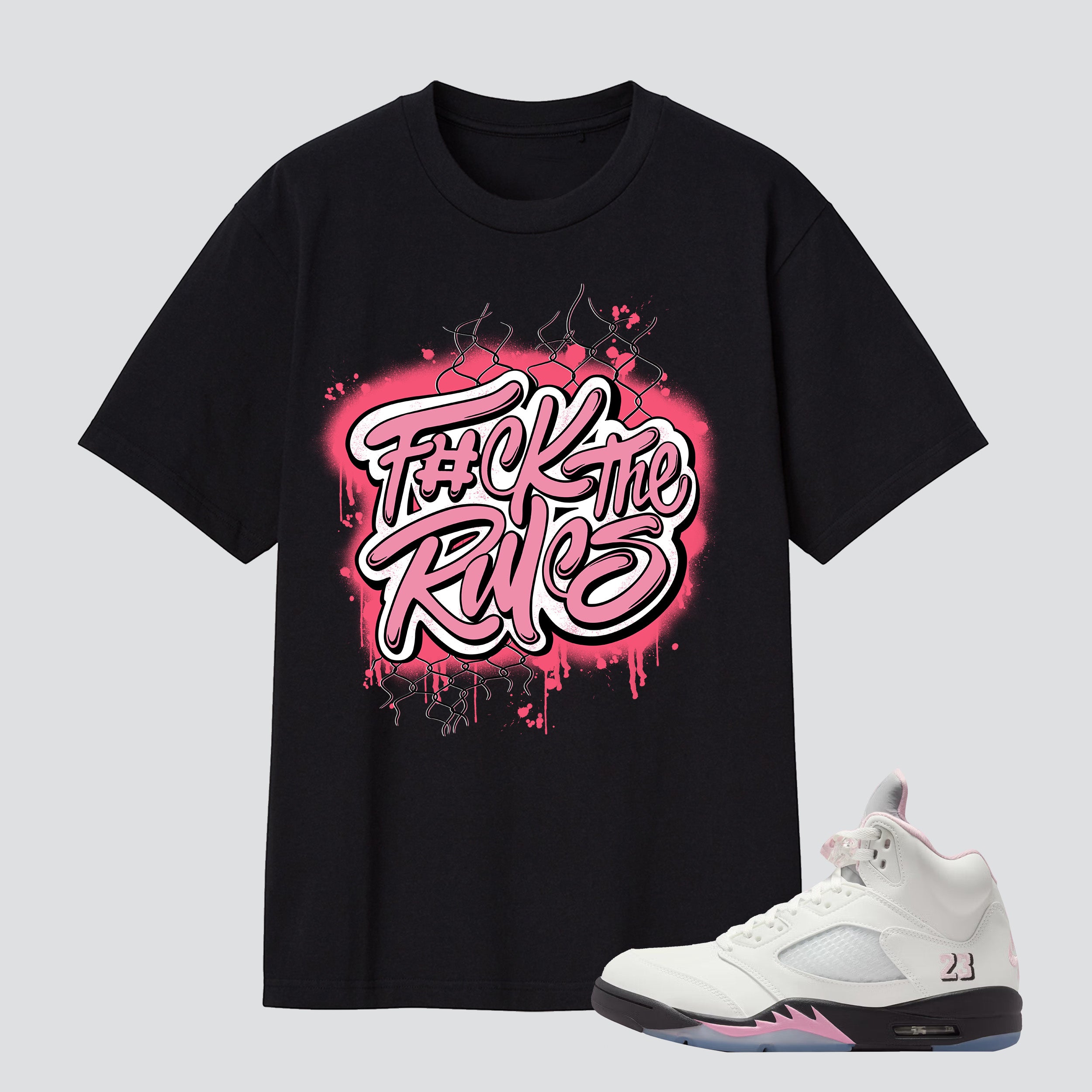 Air 5 35th Anniversary F#ck The Rules Premium T-shirt