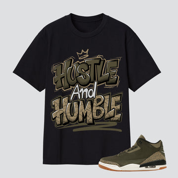 3 Retro Family Affair Hustle And Humble Premium T-shirt