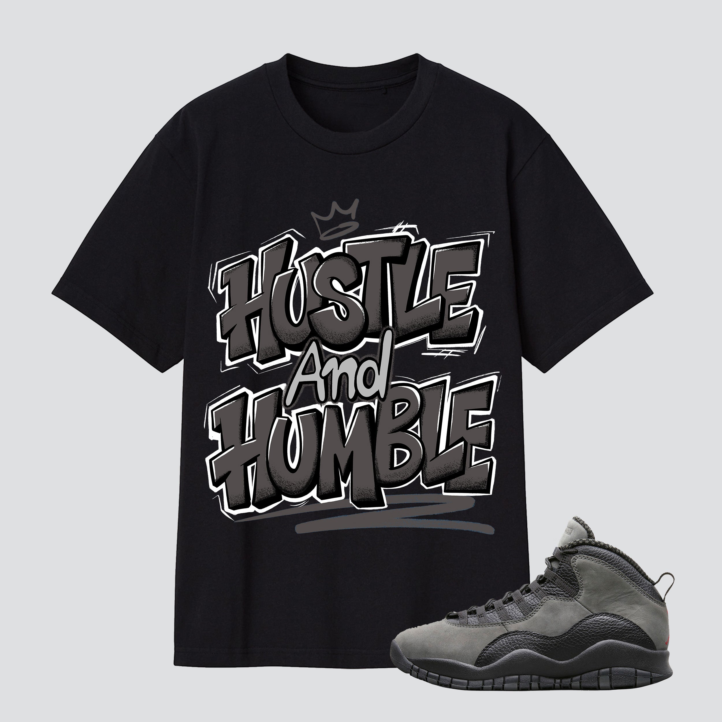 10s Shadow Hustle And Humble Premium T-shirt