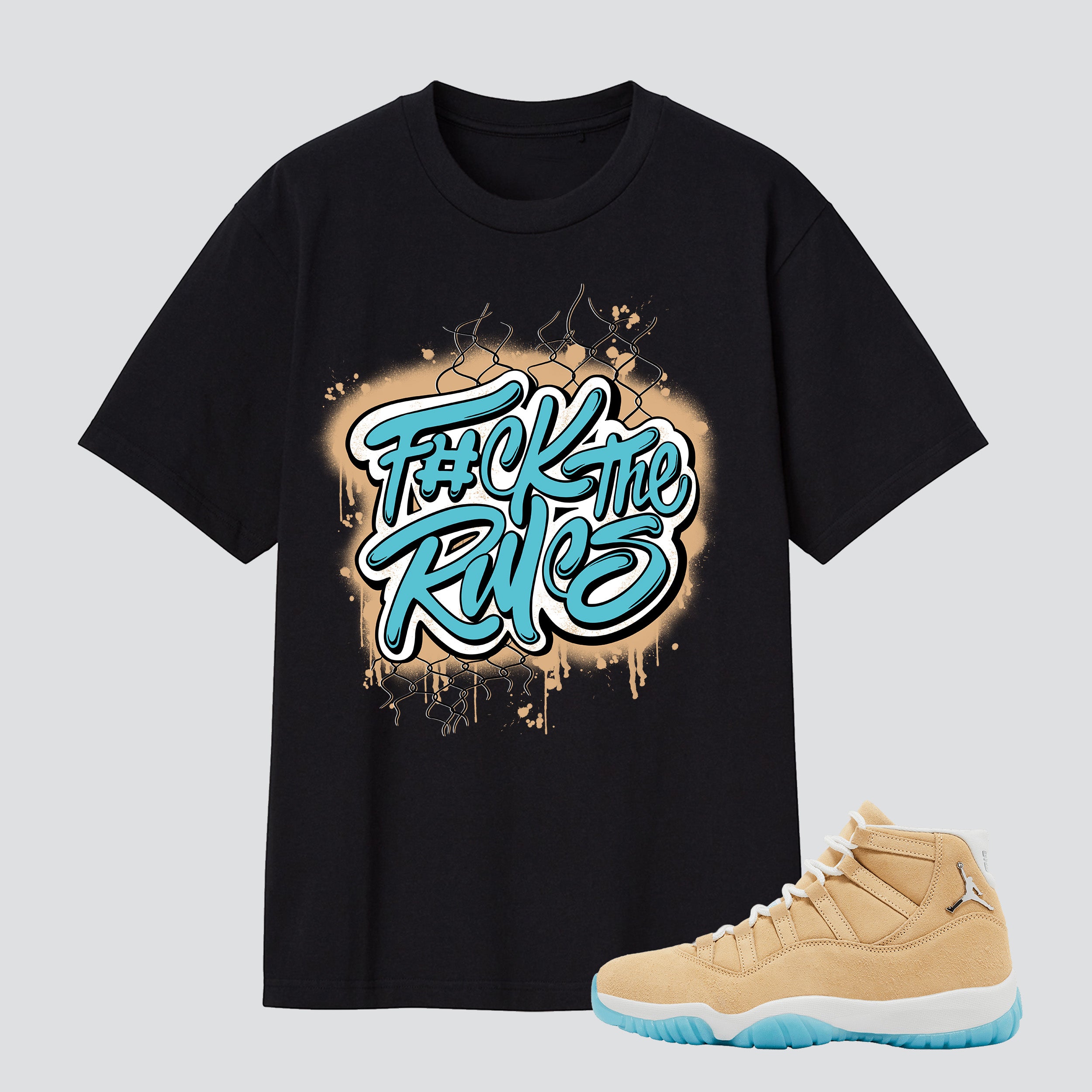 11s Retro H-Town F#ck The Rules Premium T-shirt