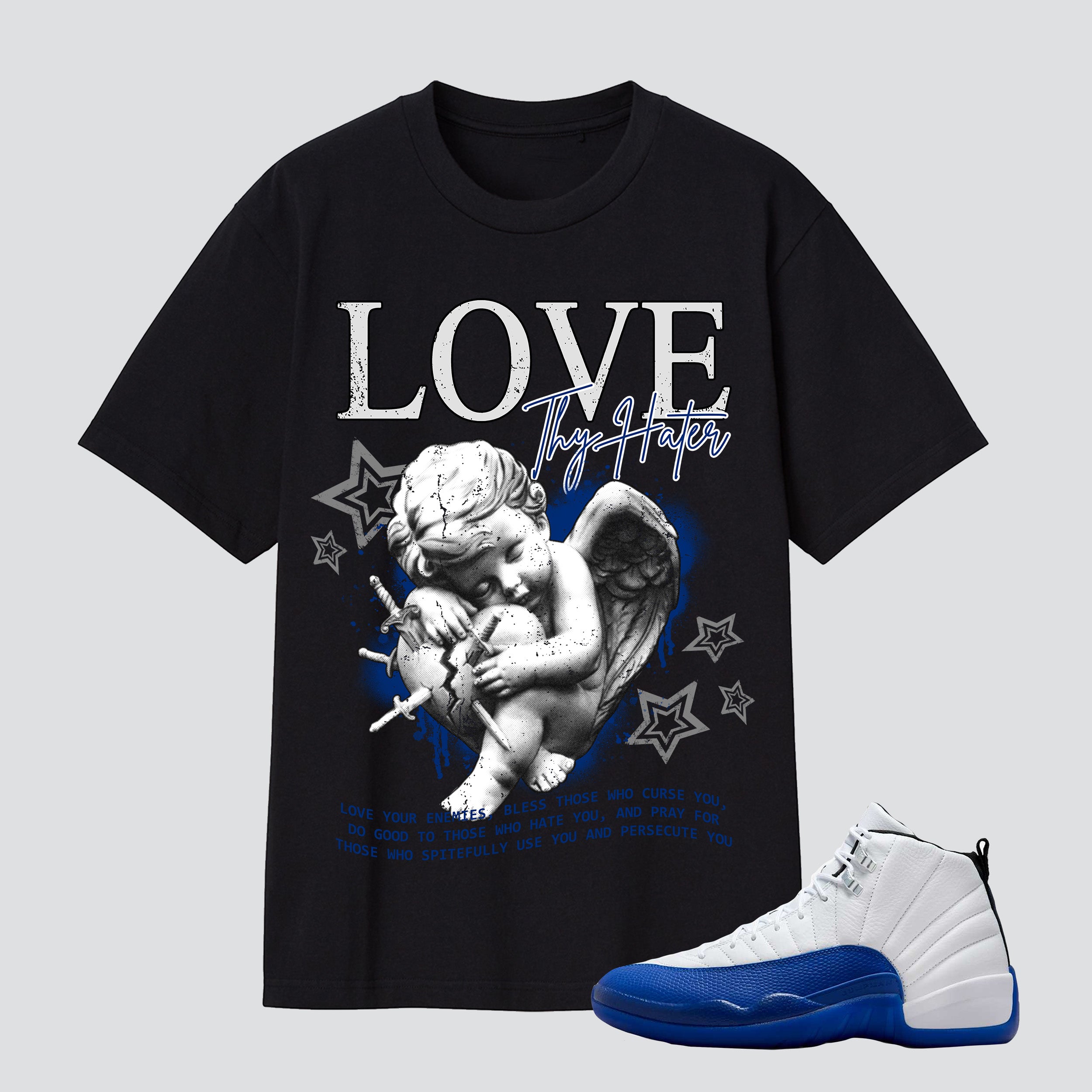 12 Blueberry Royal Love Thy Hater Premium T-shirt