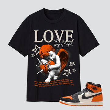 1 Retro High OG Shattered Backboard Love Thy Hater Premium T-shirt