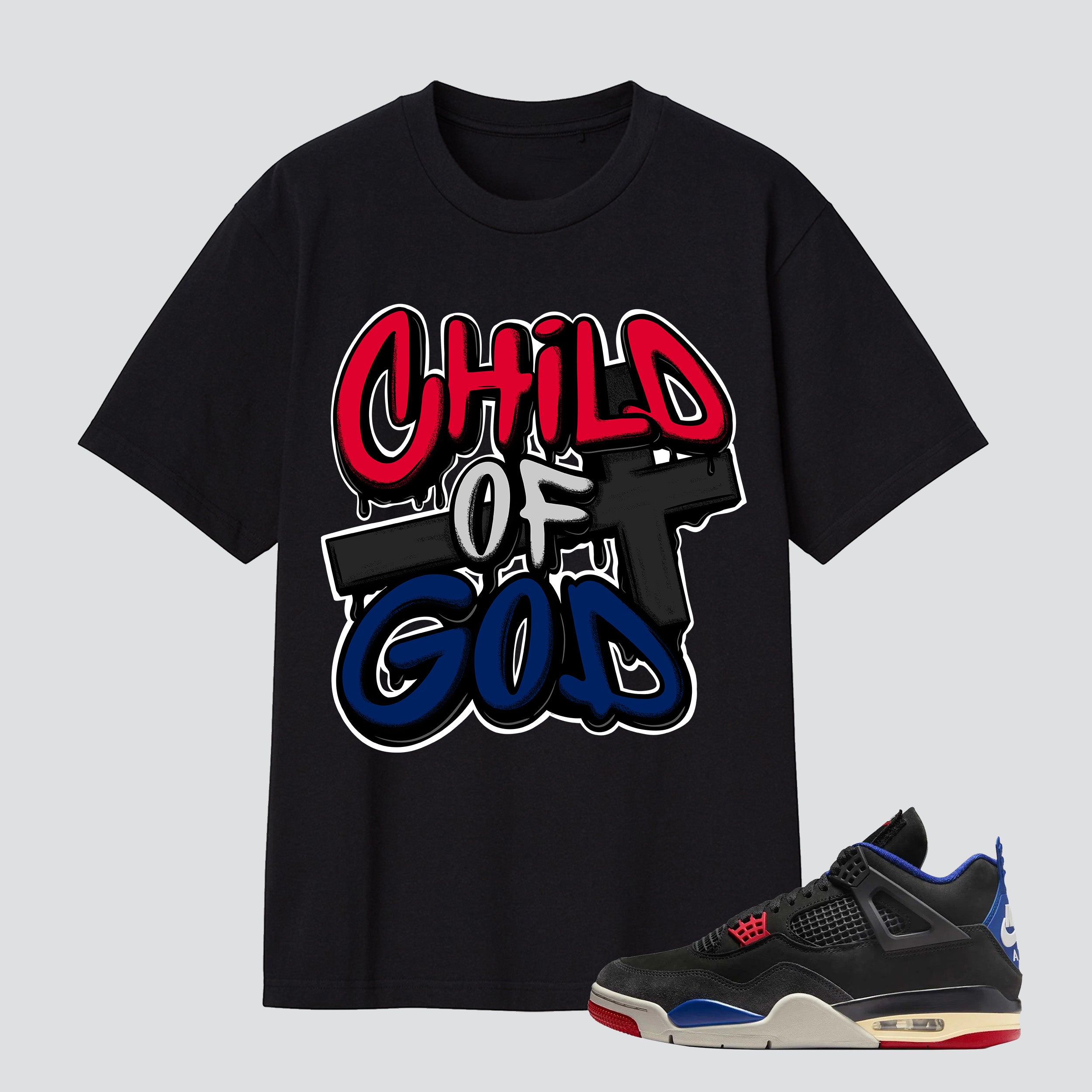 4 Retro Rare Air Child Of God Premium T-shirt