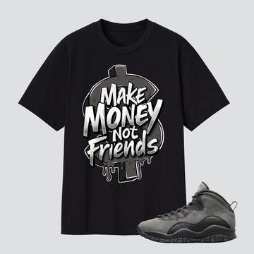 10s Shadow Make Money Not Friends Premium T-shirt