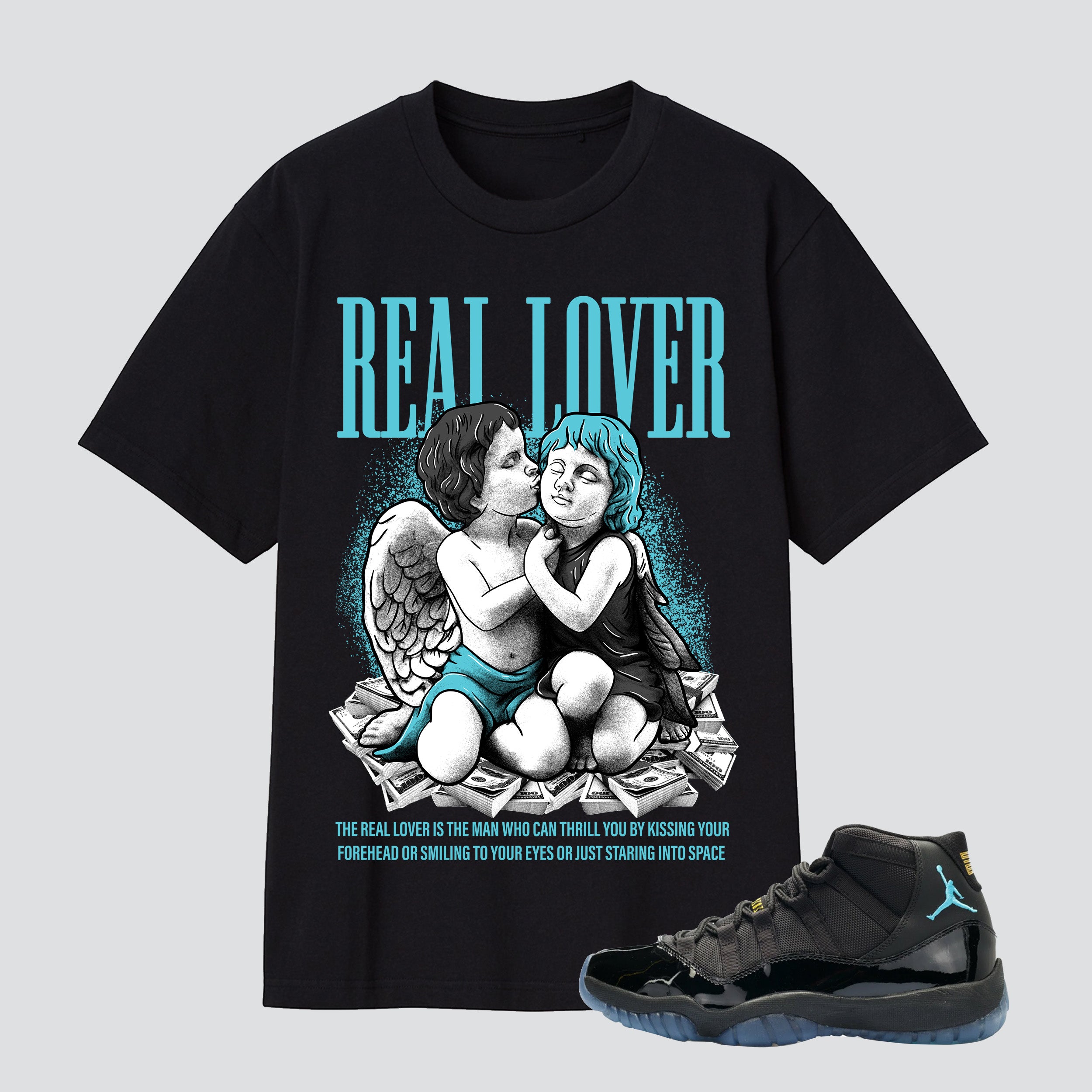 11s Gamma Blue Real Lover Premium T-shirt