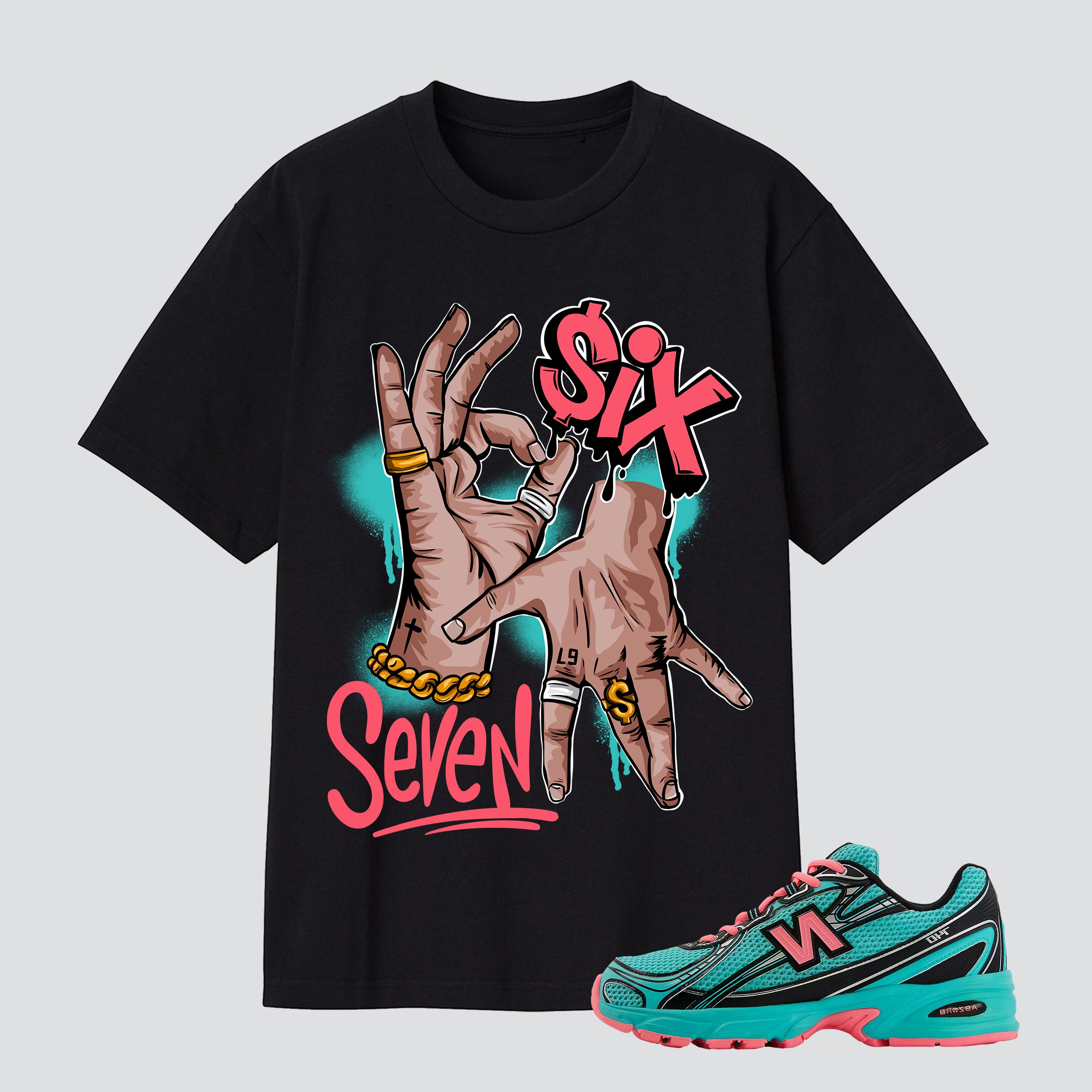 740 Cyber Jade Six Seven Premium T-shirt