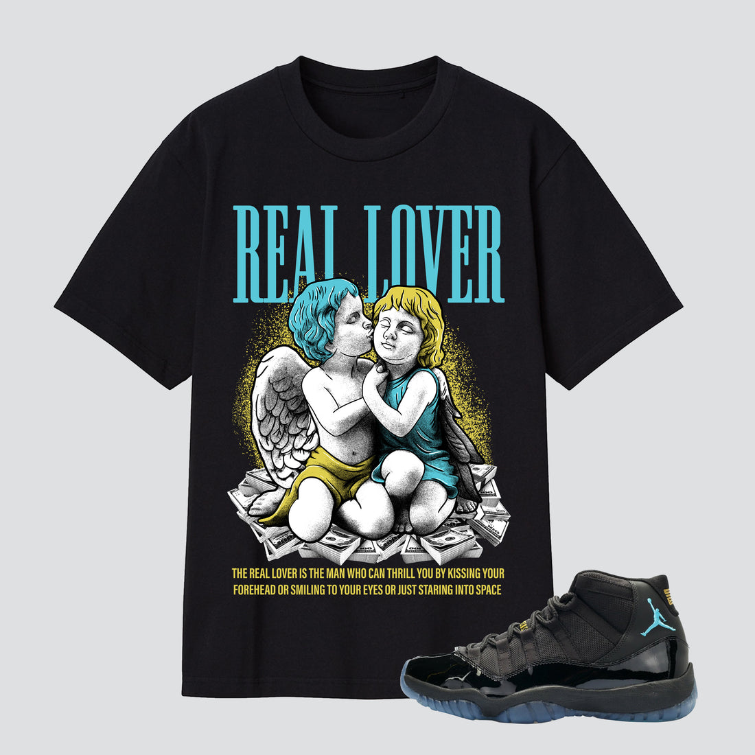 11s Gamma Blue Real Lover Premium T-shirt