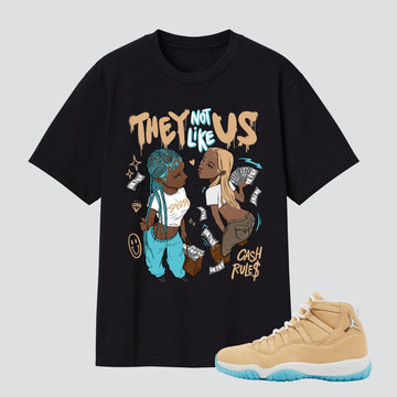 11s Retro H-Town They Not Like Us Premium T-shirt
