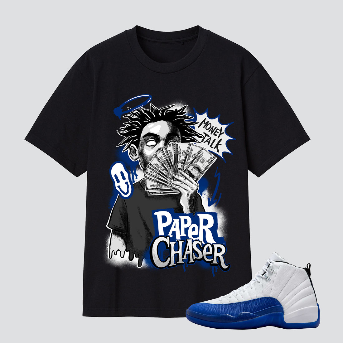 12 Blueberry Royal Paper Chaser Premium T-shirt
