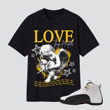 AJ 12 Taxi 2025 Love Thy Hater Premium T-shirt
