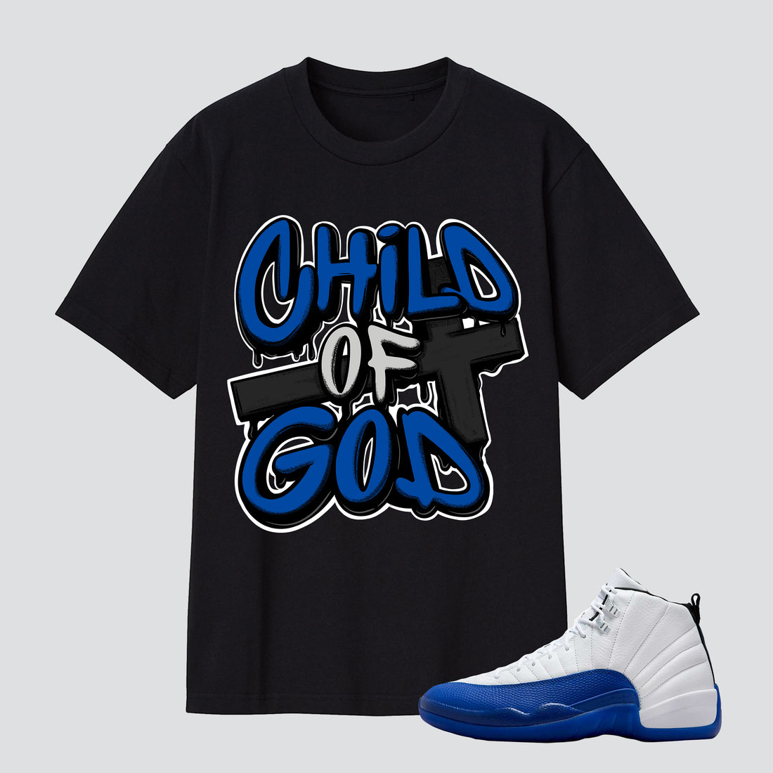 12 Blueberry Royal Child Of God Premium T-shirt