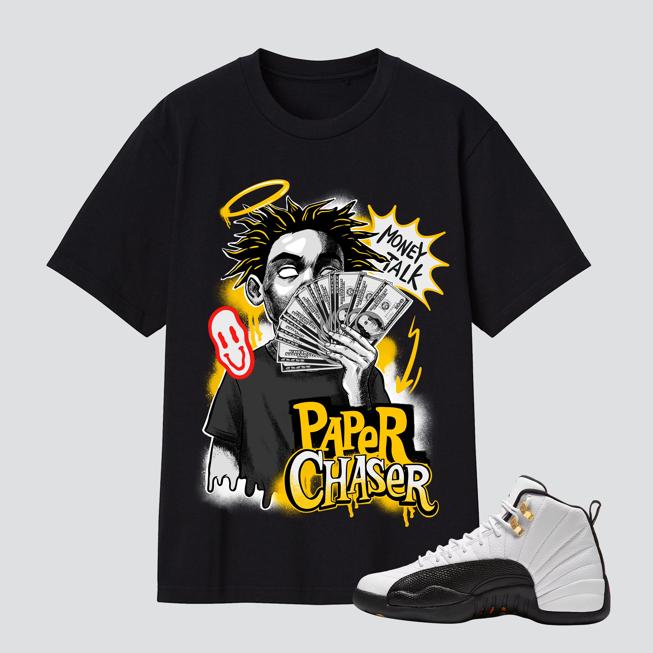 AJ 12 Taxi 2025 Paper Chaser Premium T-shirt