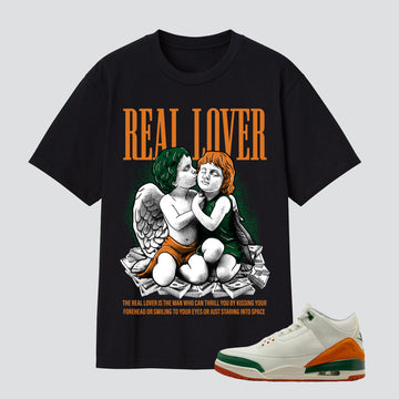 3 Retro SPSoleFly Miami Real Lover Premium T-shirt