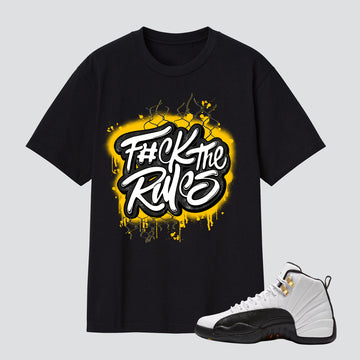 AJ 12 Taxi 2025 F#ck The Rules Premium T-shirt