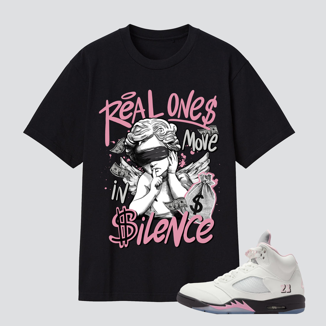 Air 5 35th Anniversary Real One Move In Silence Premium T-shirt
