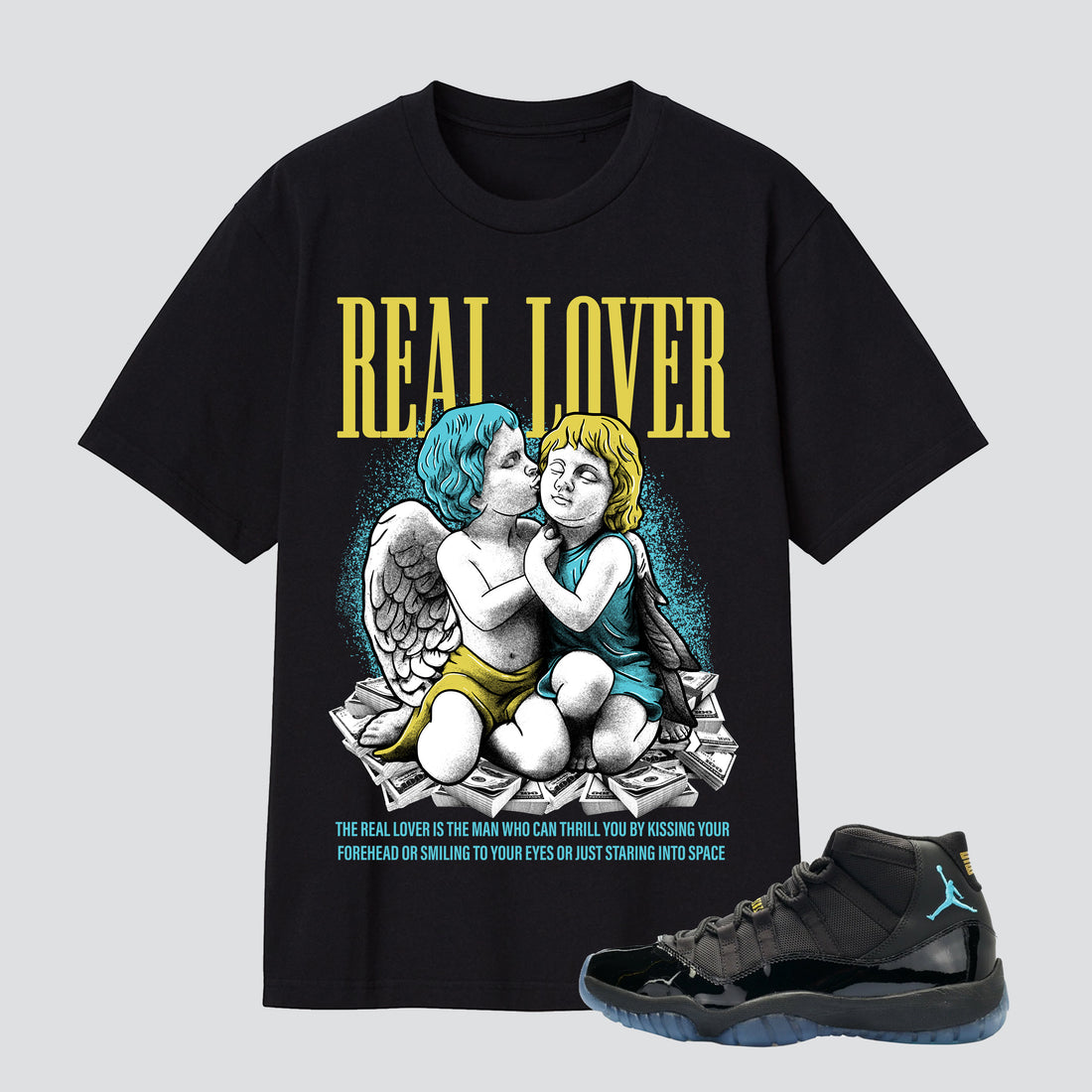 11s Gamma Blue Real Lover Premium T-shirt