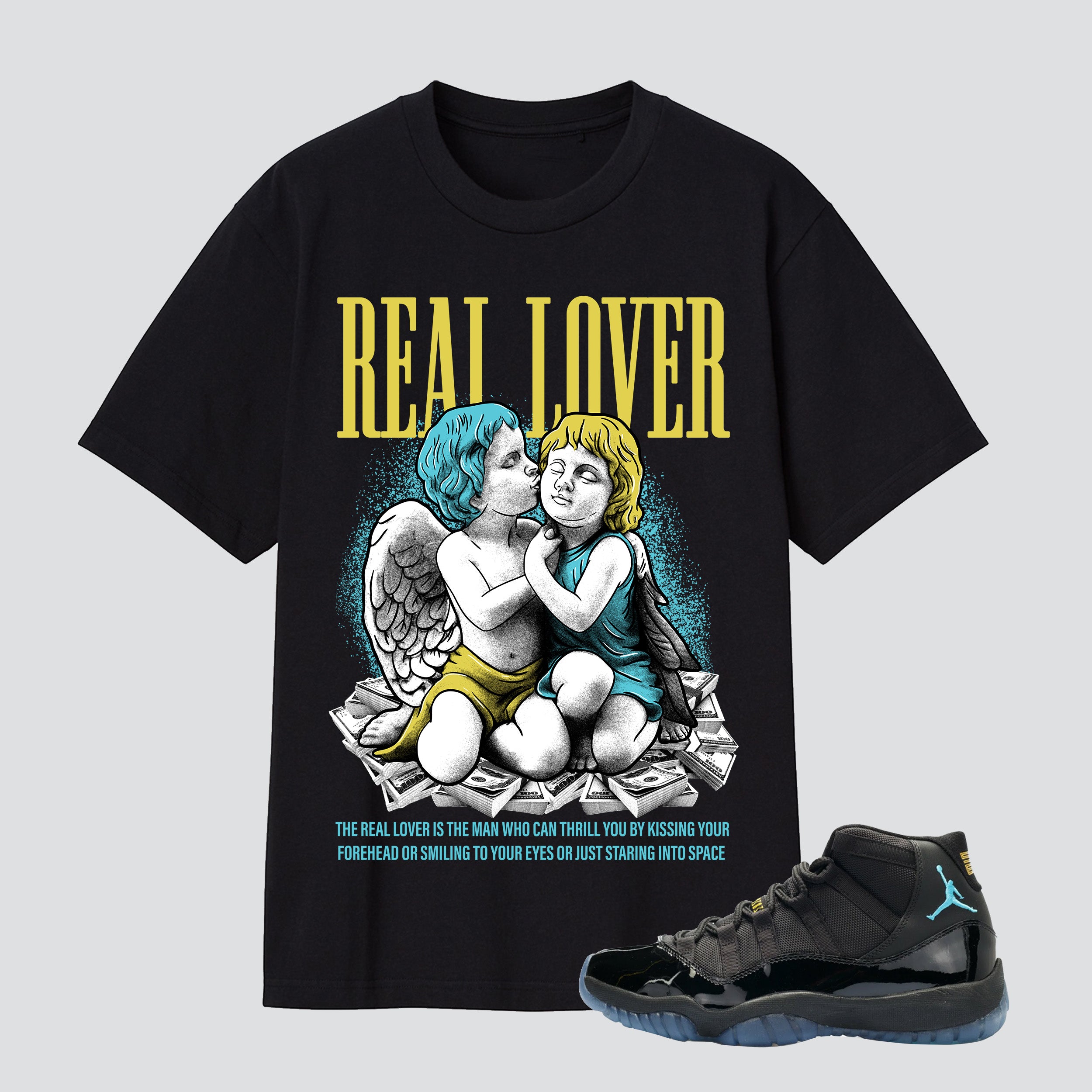 11s Gamma Blue Real Lover Premium T-shirt