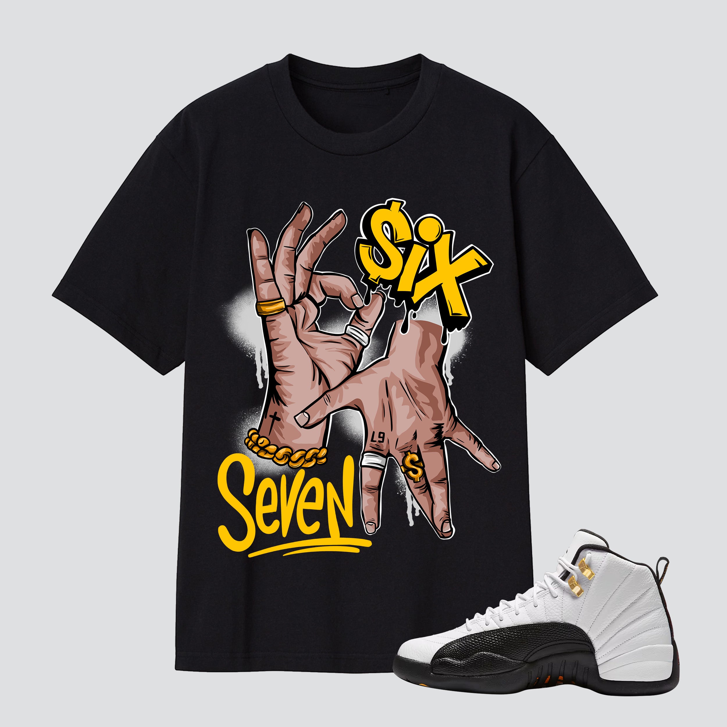 AJ 12 Taxi 2025 Six Seven Premium T-shirt