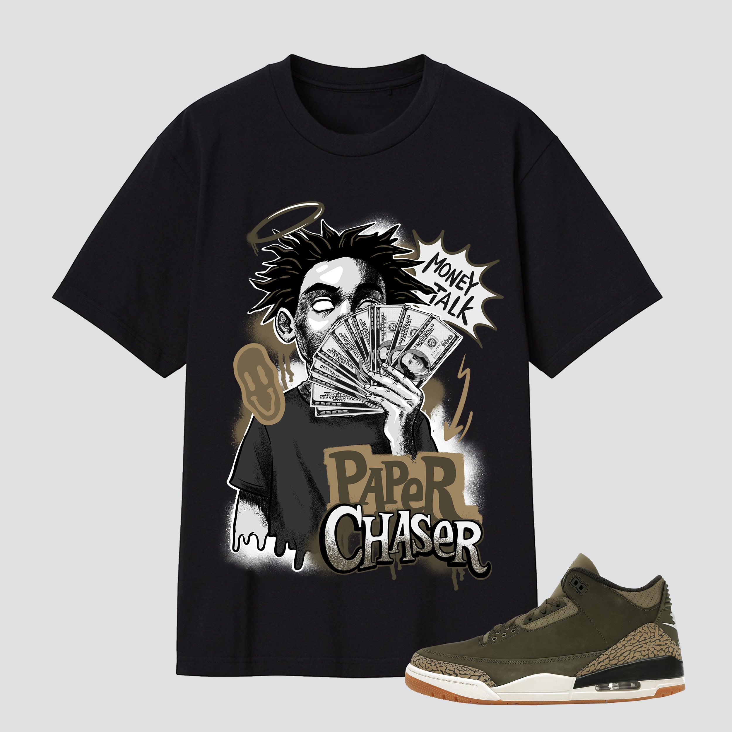 3 Retro Family Affair Paper Chaser Premium T-shirt