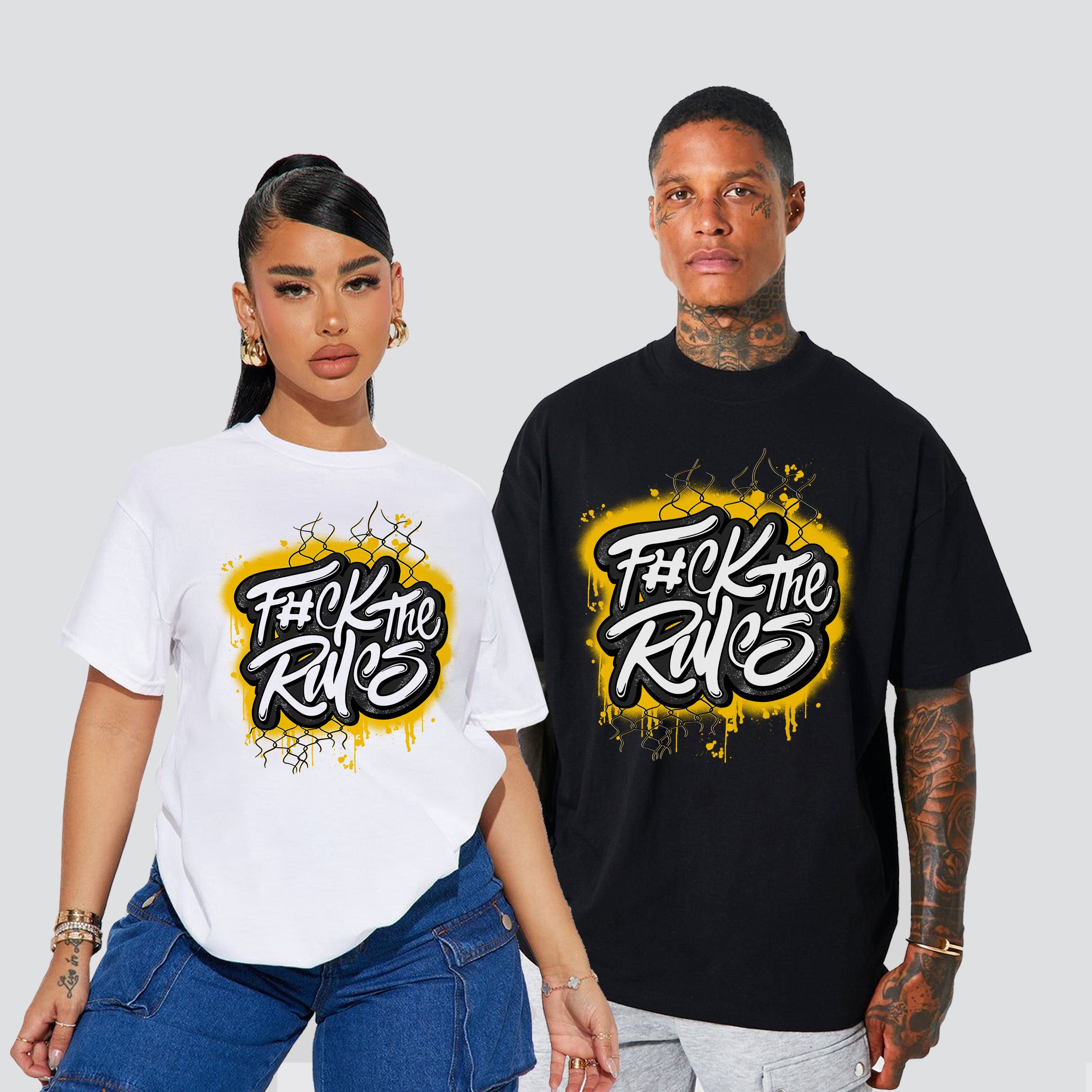 AJ 12 Taxi 2025 F#ck The Rules Premium T-shirt