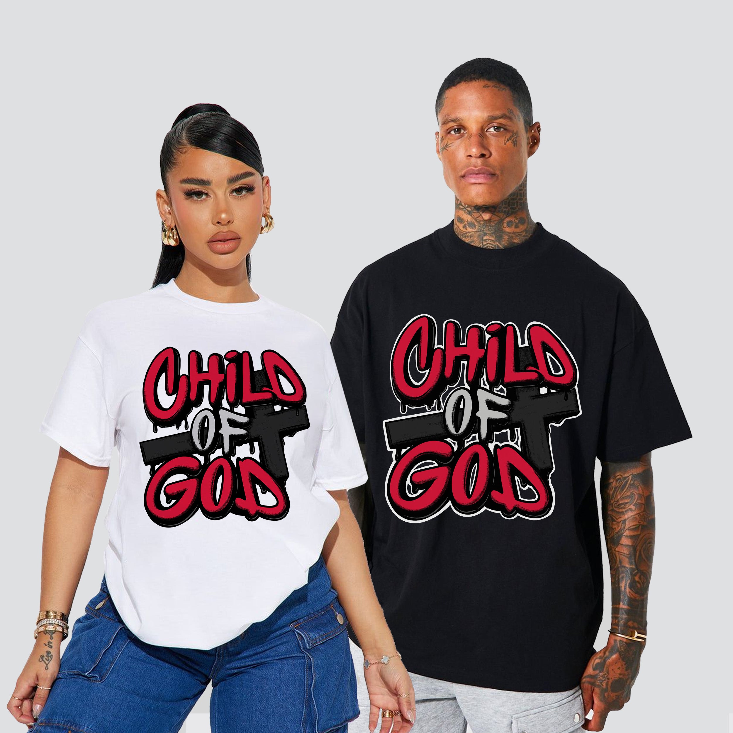 1 Retro Low OG Chicago Child Of God Premium T-shirt