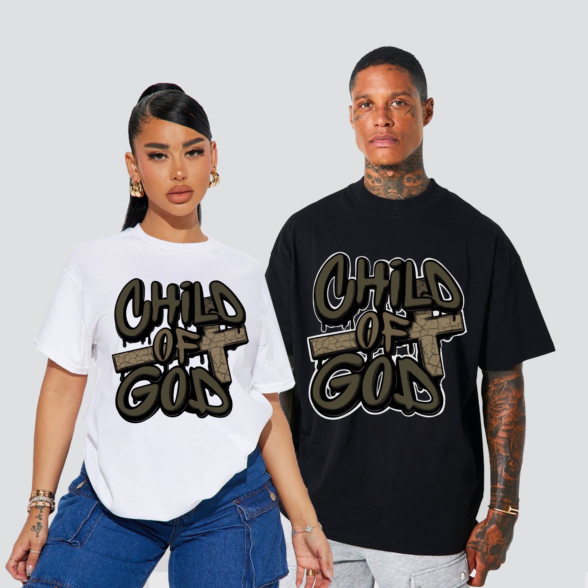3 Retro Family Affair Child Of God Premium T-shirt