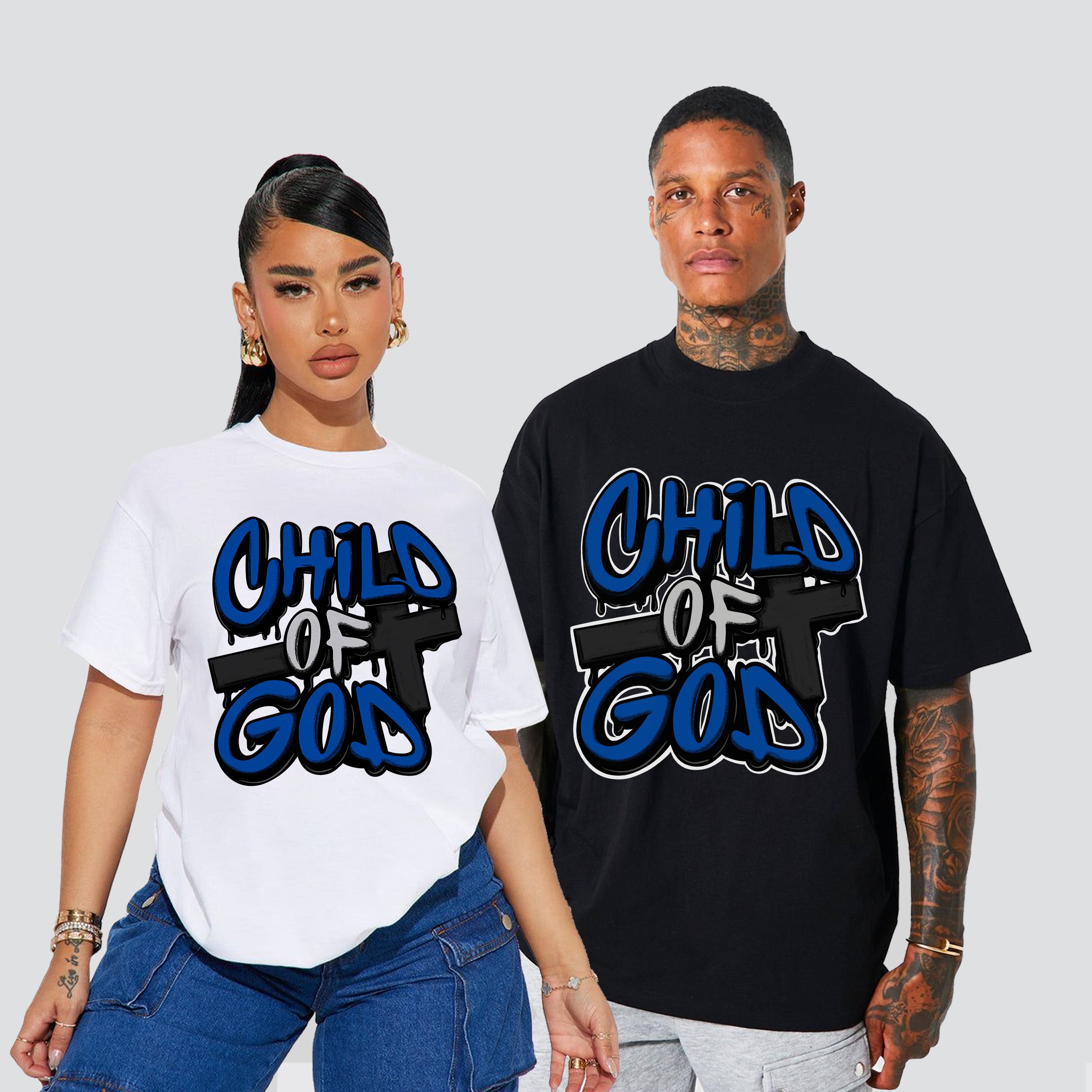 12 Blueberry Royal Child Of God Premium T-shirt