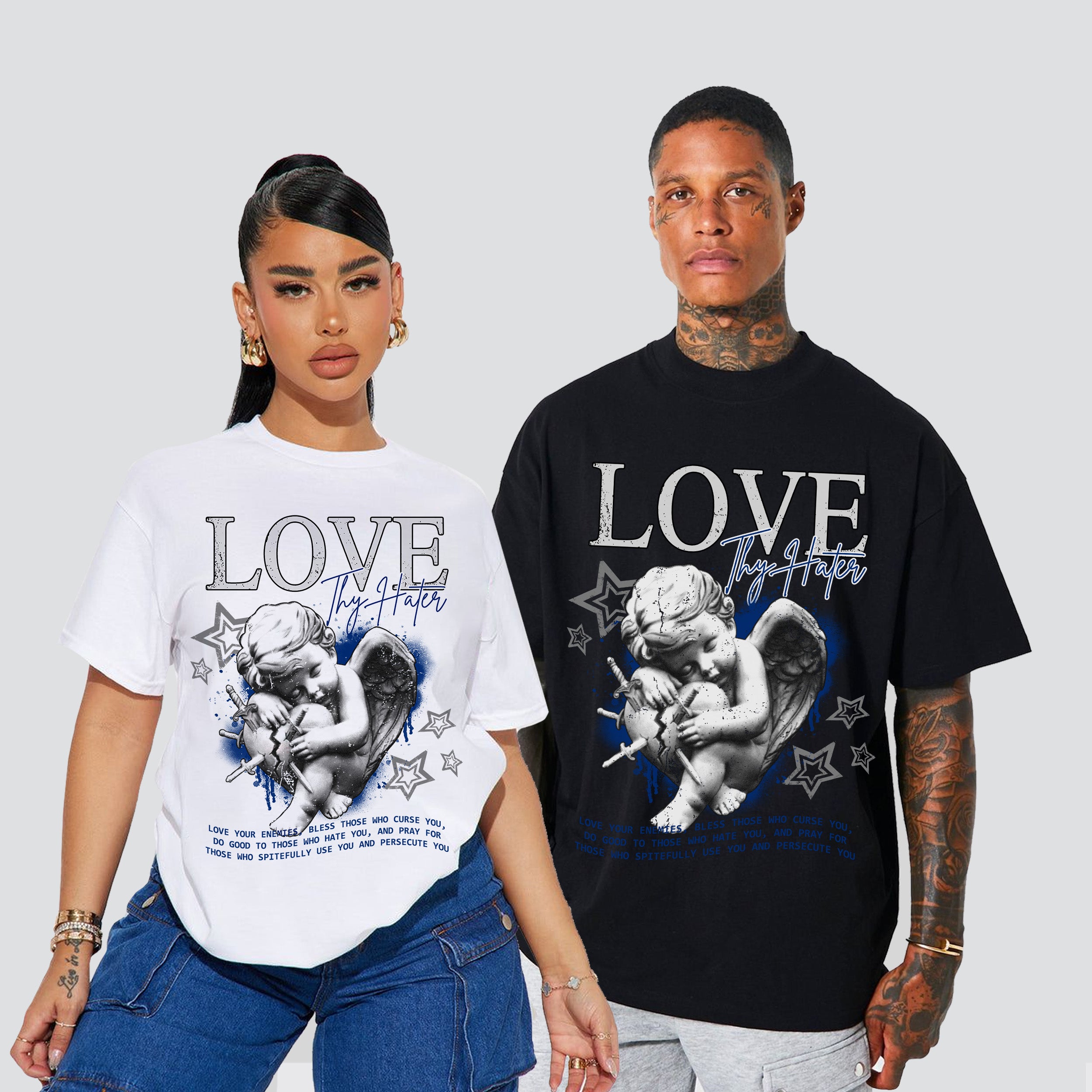 12 Blueberry Royal Love Thy Hater Premium T-shirt