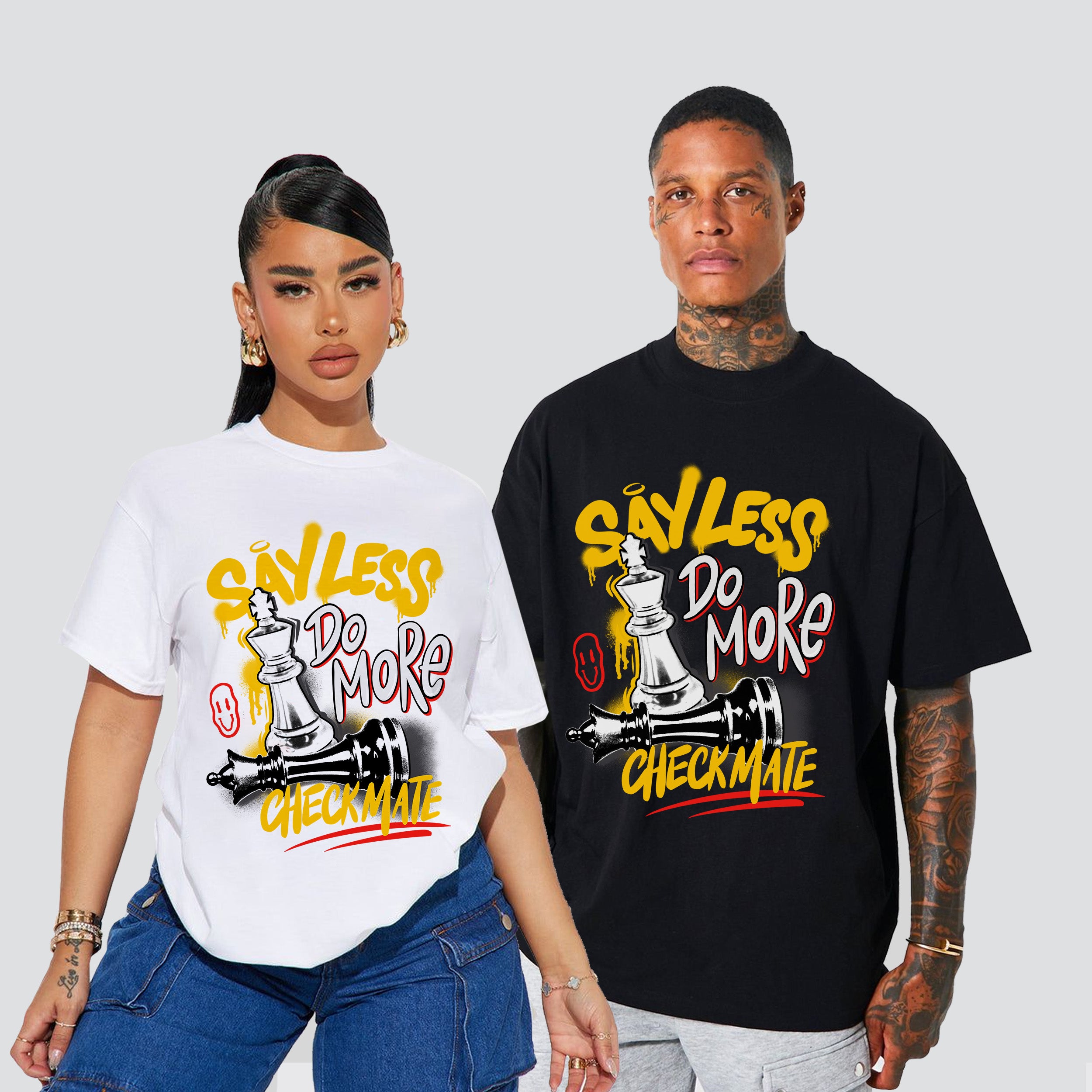 AJ 12 Taxi 2025 Say Less Checkmate Premium T-shirt