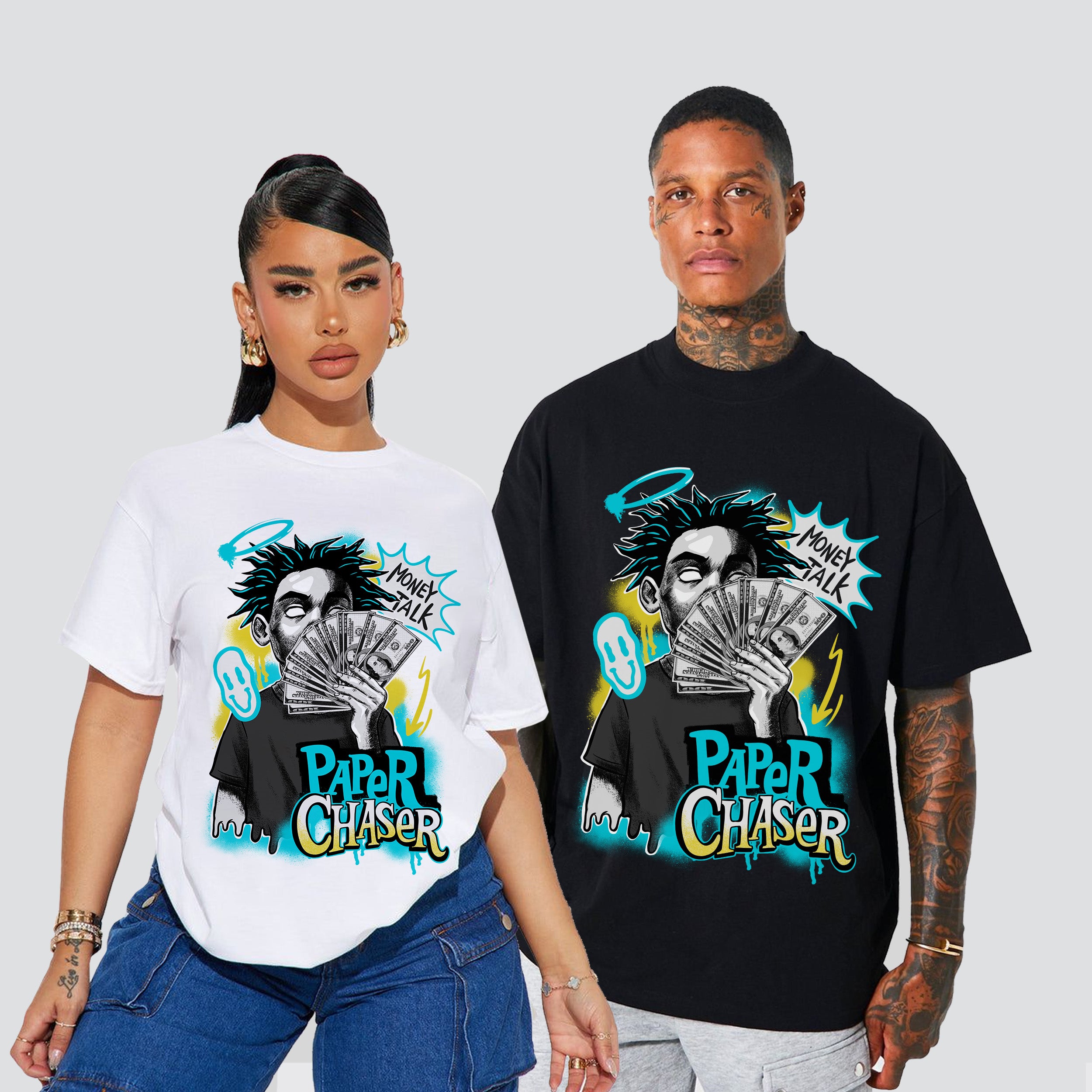11s Gamma Blue Paper Chaser Premium T-shirt