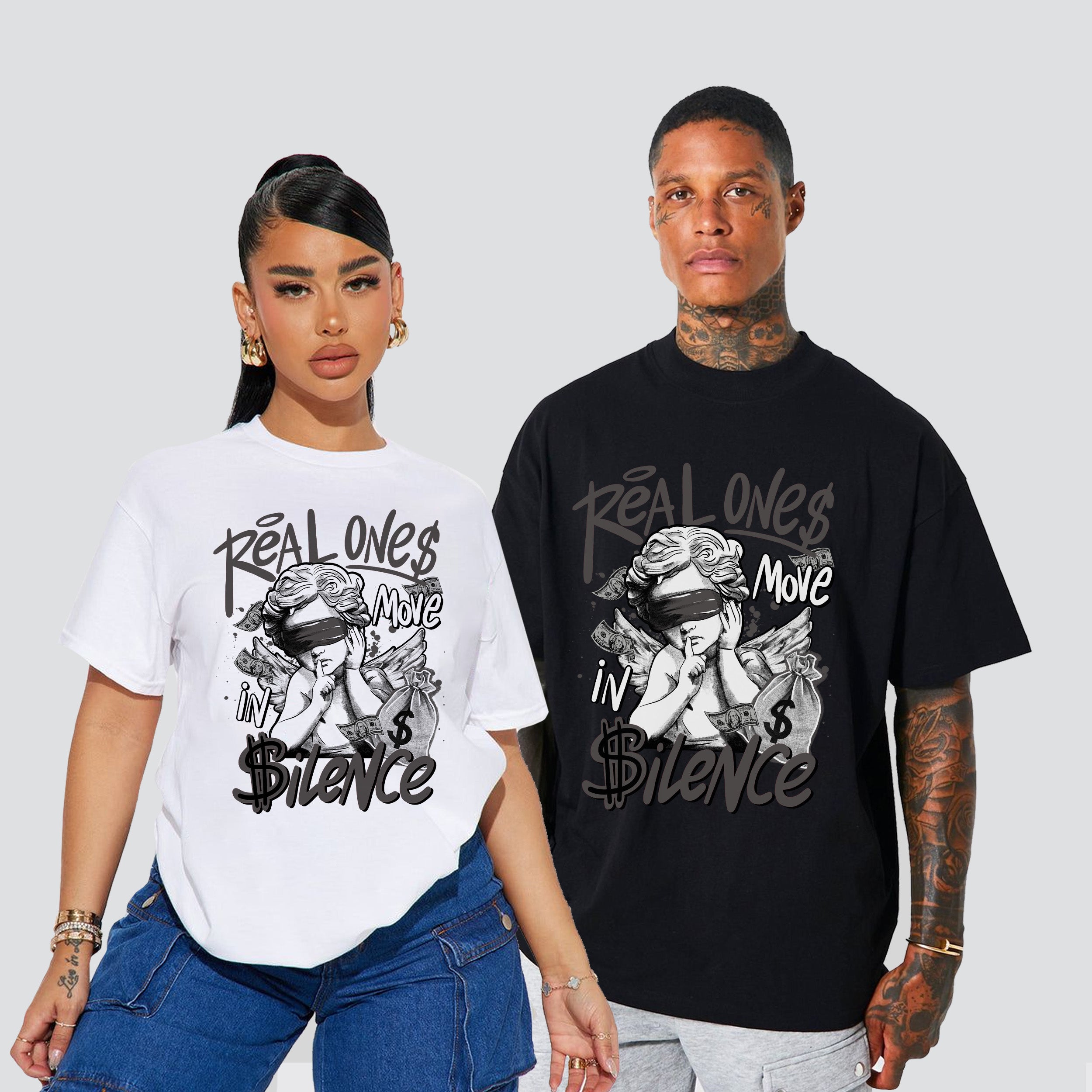 10s Shadow Real One Move In Silence Premium T-shirt