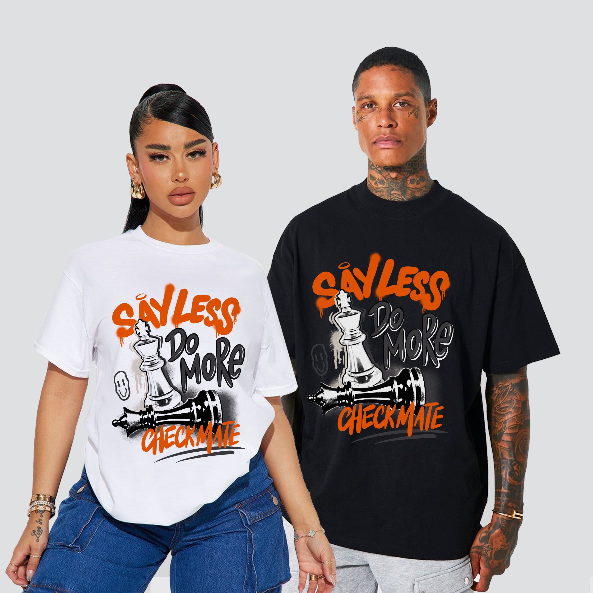 1 Retro High OG Shattered Backboard Say Less Checkmate Premium T-shirt