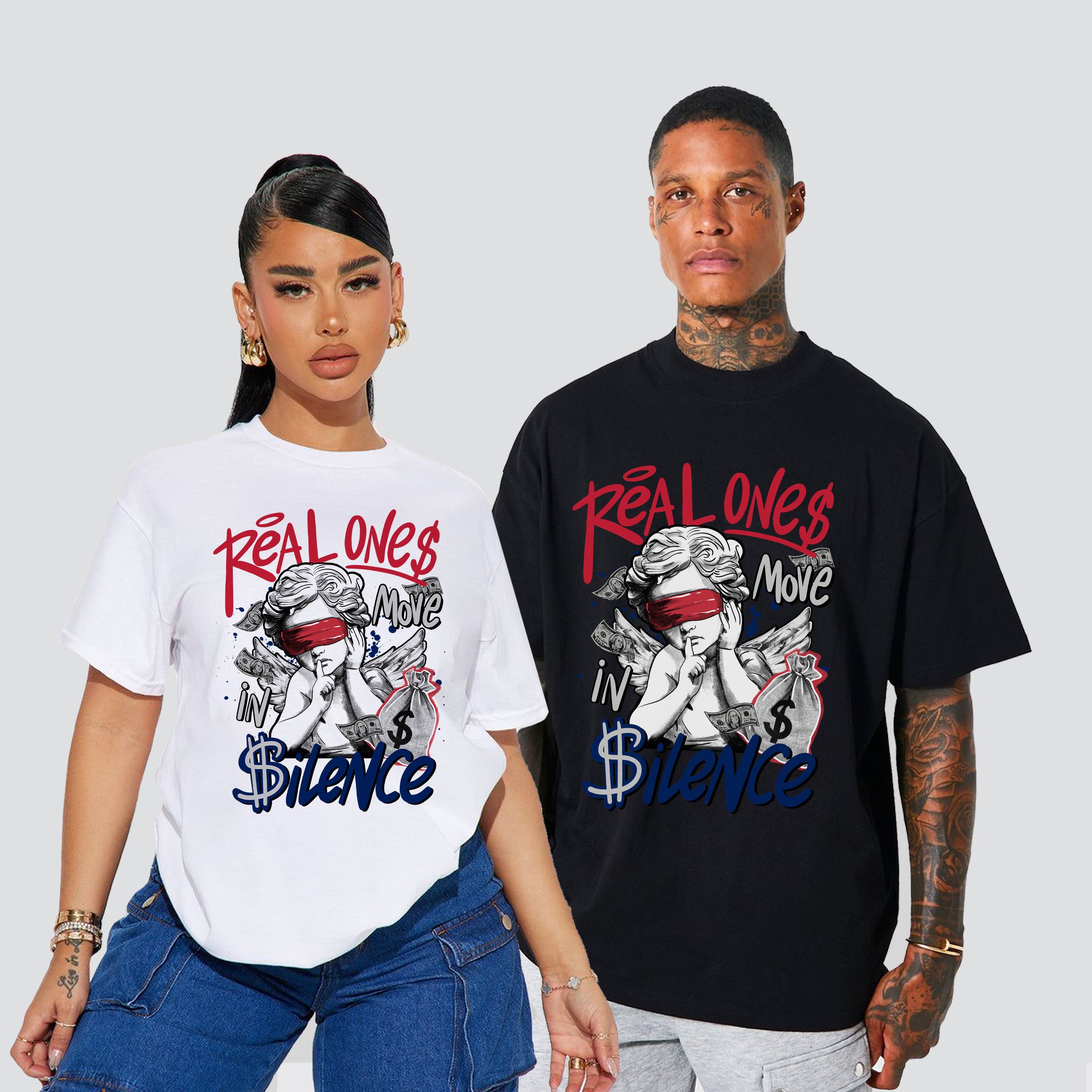 4 Retro Rare Air Real One Move In Silence Premium T-shirt