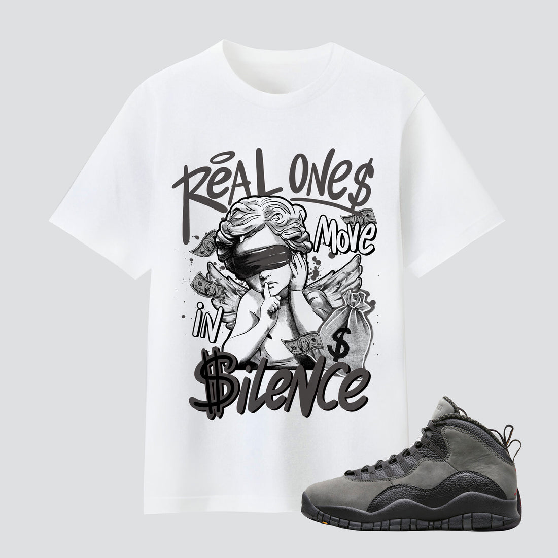 10s Shadow Real One Move In Silence Premium T-shirt