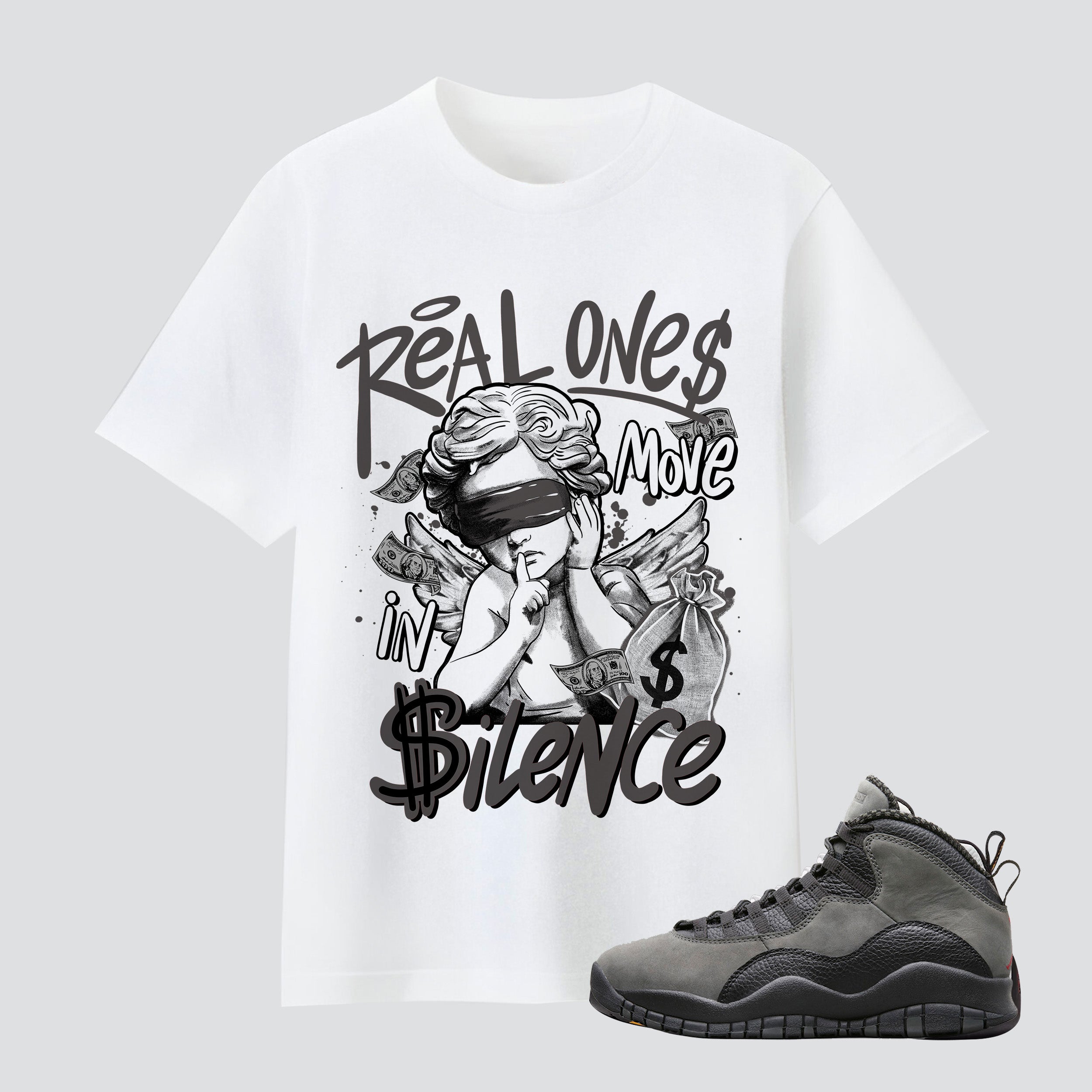 10s Shadow Real One Move In Silence Premium T-shirt
