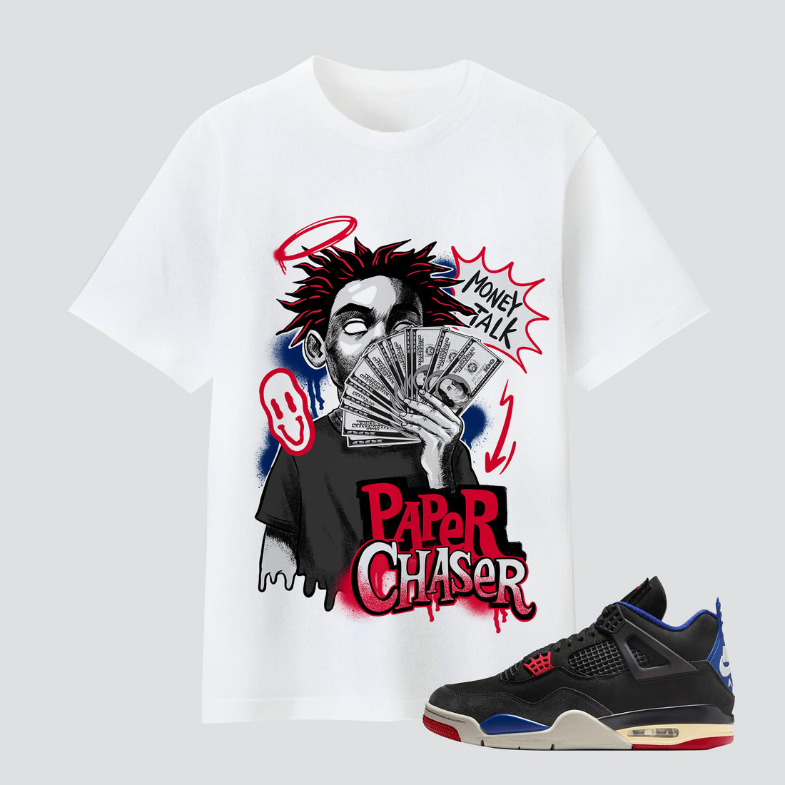 4 Retro Rare Air Paper Chaser Premium T-shirt