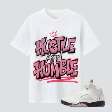 Air 5 35th Anniversary Hustle And Humble Premium T-shirt