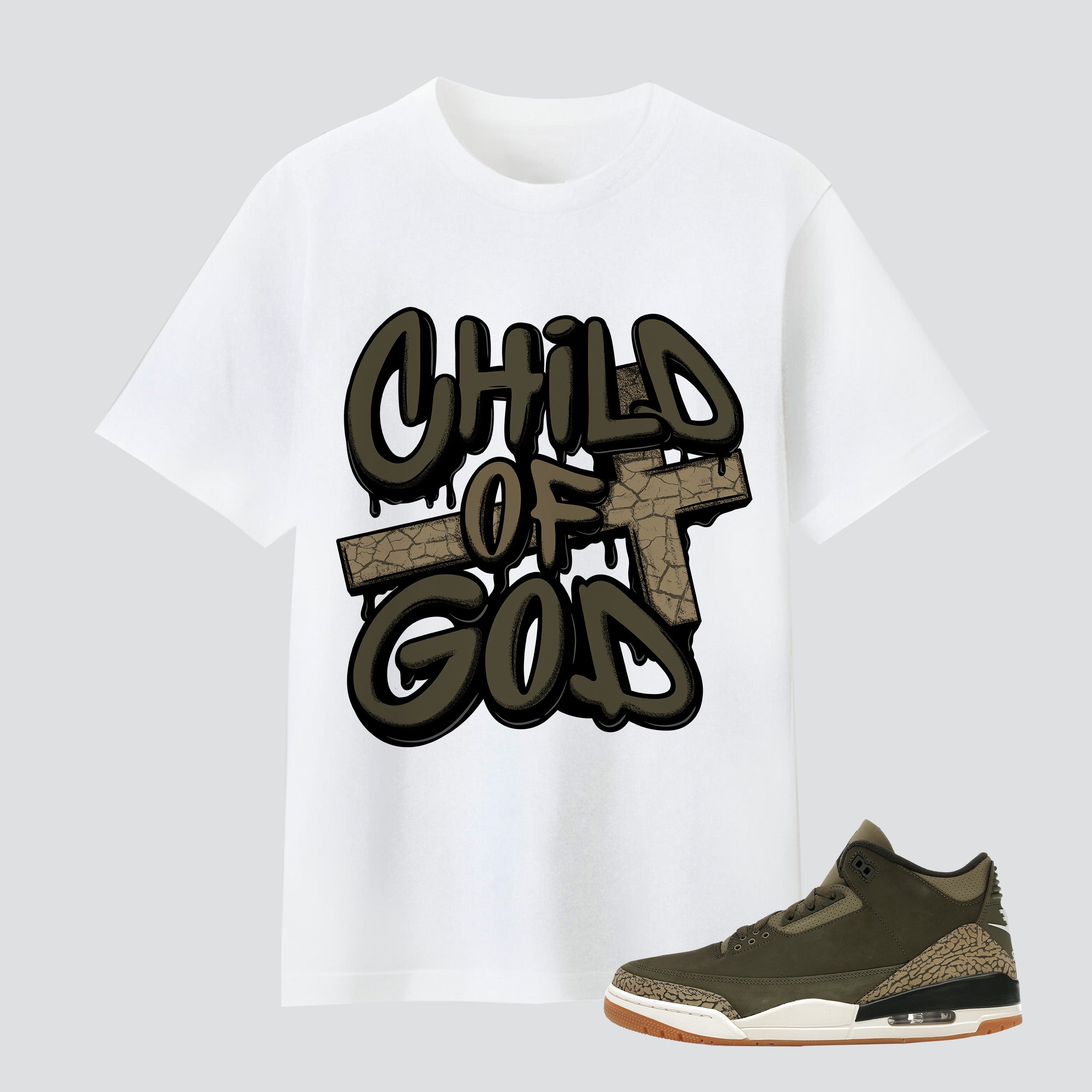 3 Retro Family Affair Child Of God Premium T-shirt
