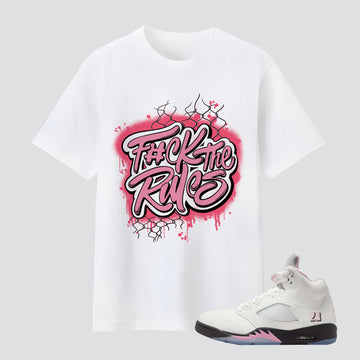 Air 5 35th Anniversary F#ck The Rules Premium T-shirt