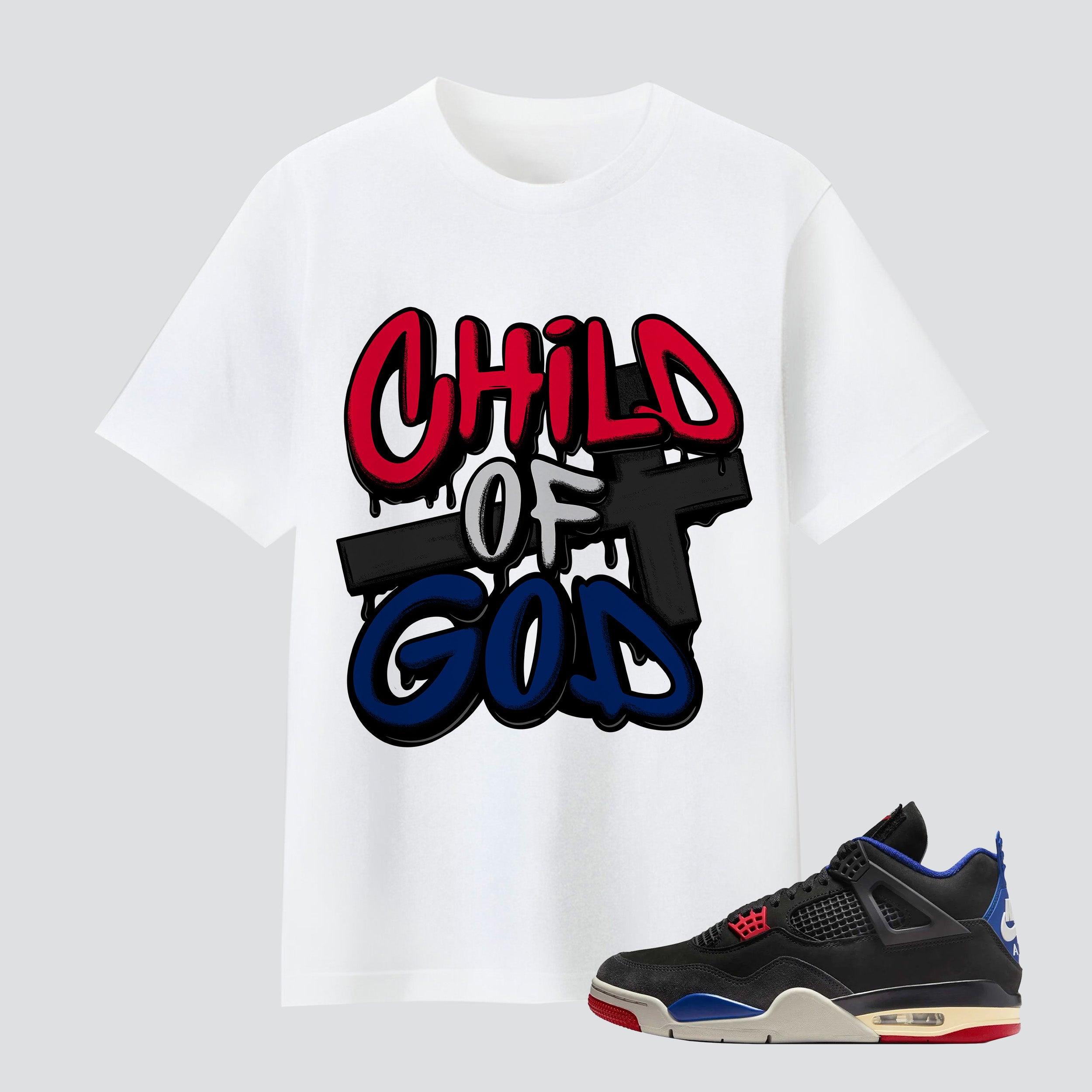 4 Retro Rare Air Child Of God Premium T-shirt