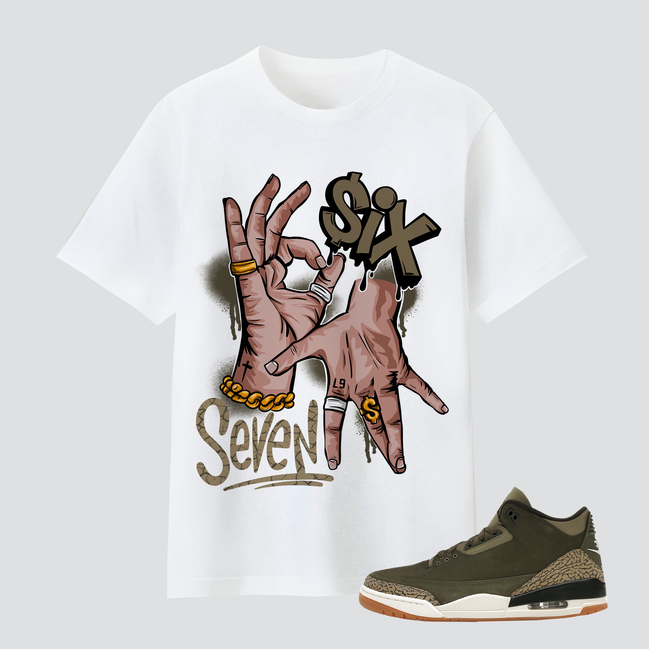 3 Retro Family Affair Six Seven Premium T-shirt