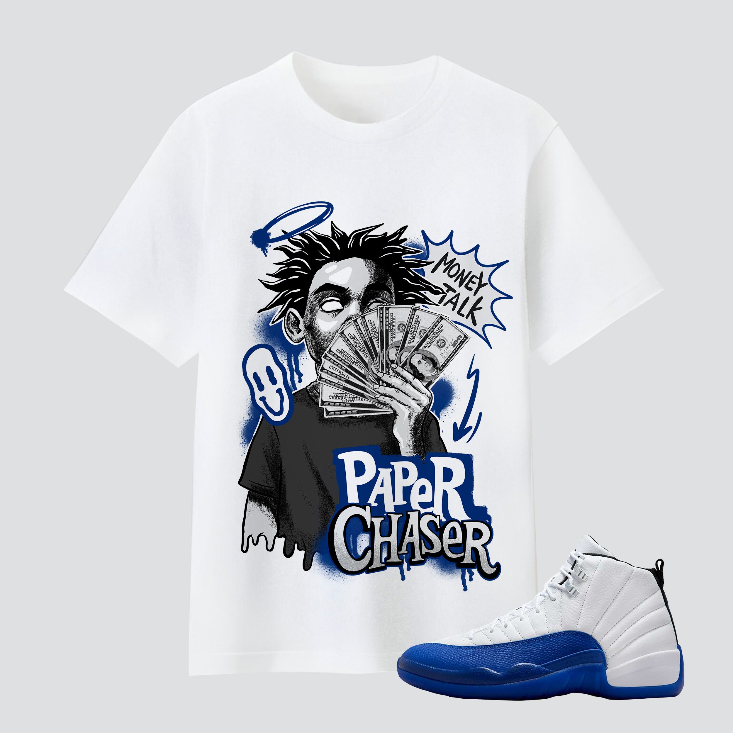 12 Blueberry Royal Paper Chaser Premium T-shirt