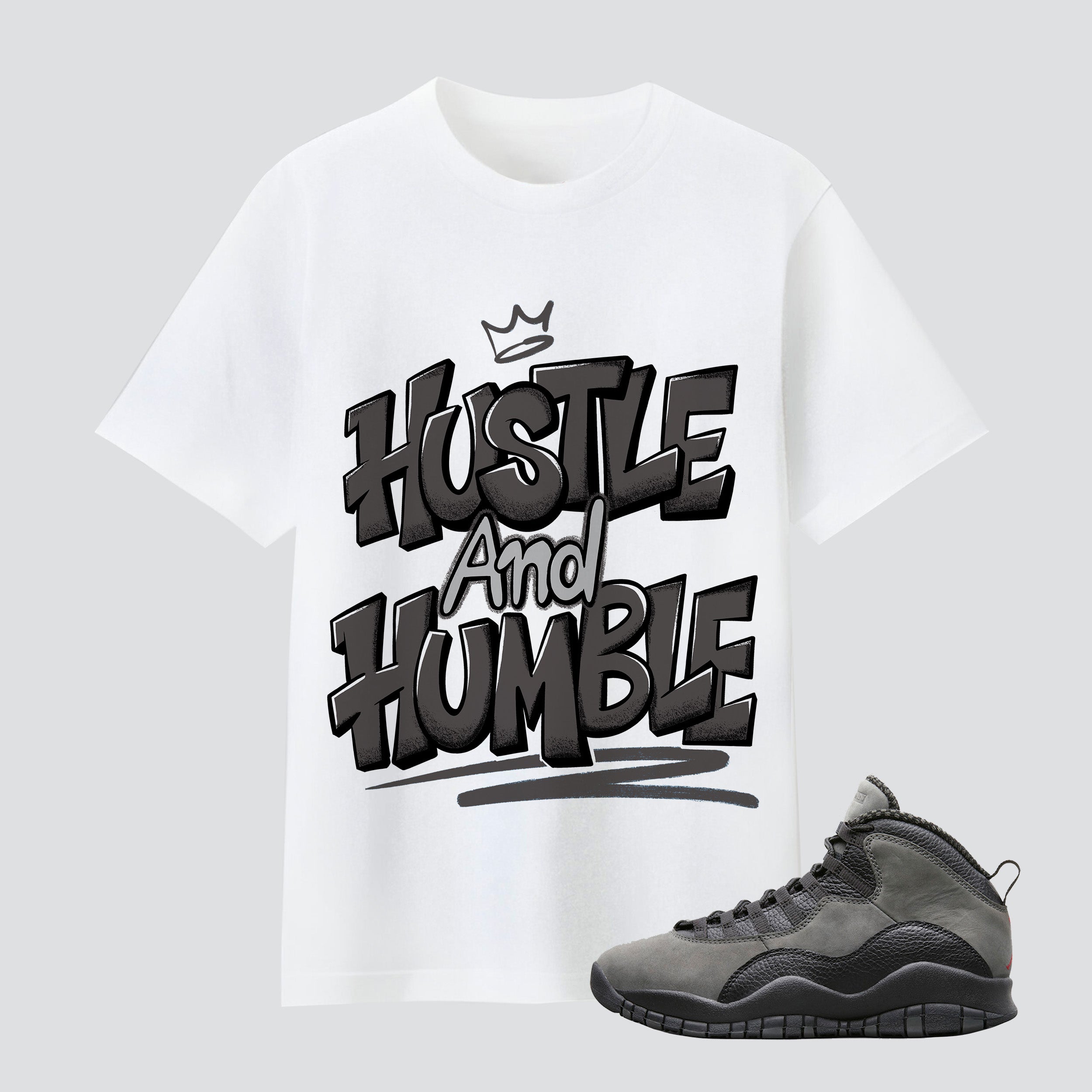 10s Shadow Hustle And Humble Premium T-shirt