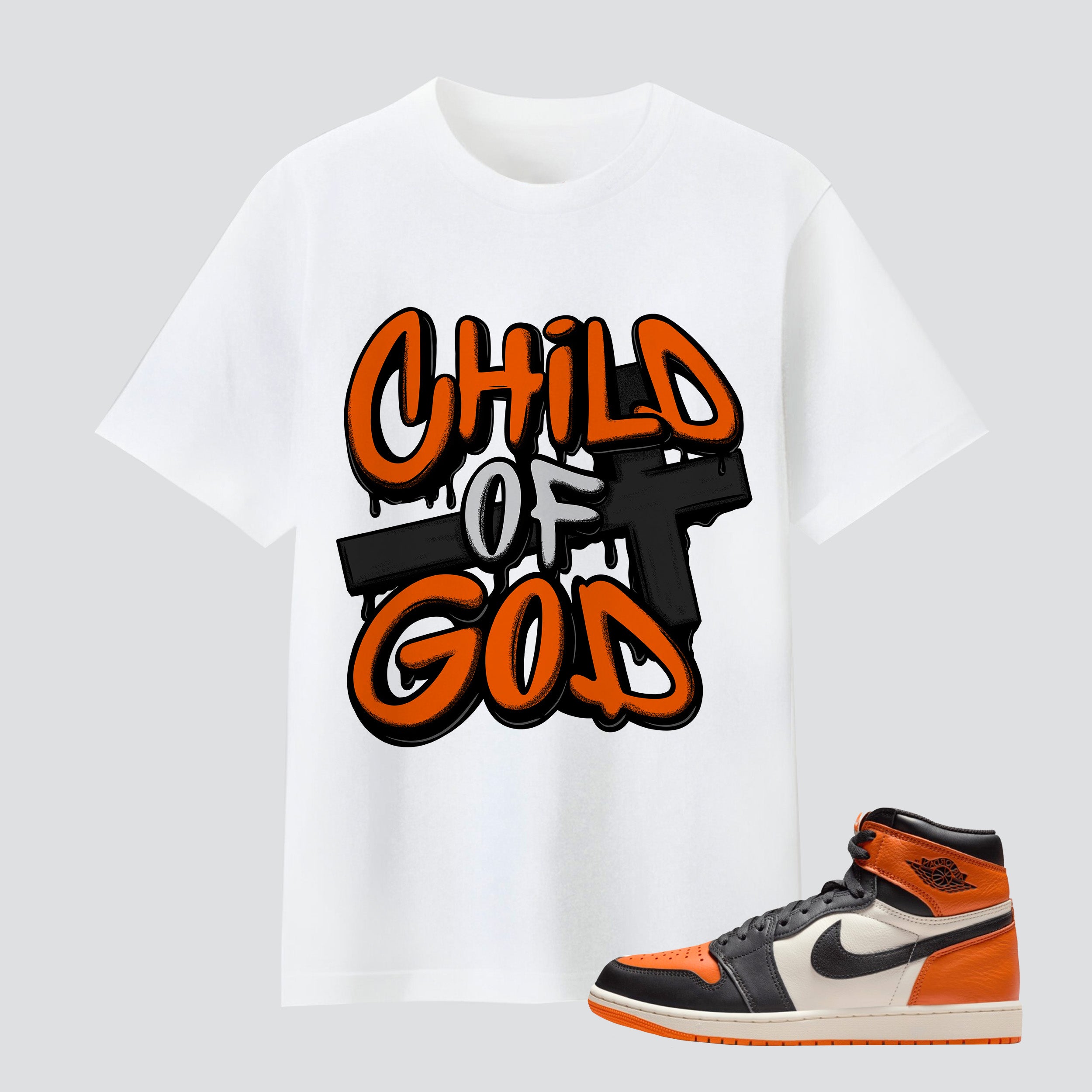 1 Retro High OG Shattered Backboard Child Of God Premium T-shirt